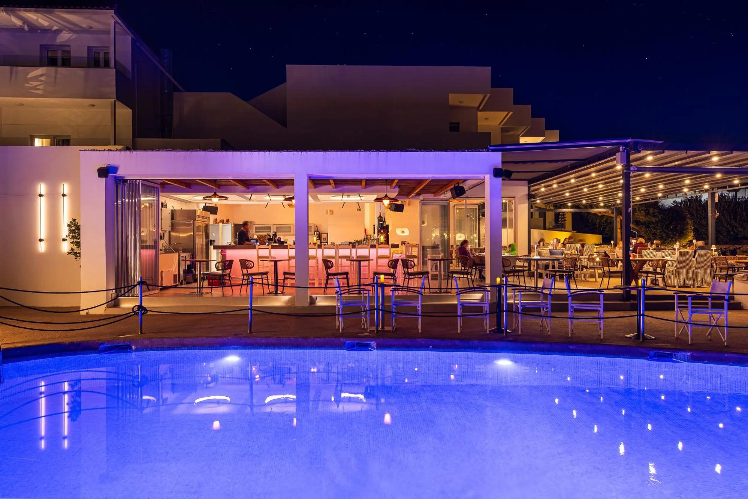 Property building in Oasis Beach Hotel