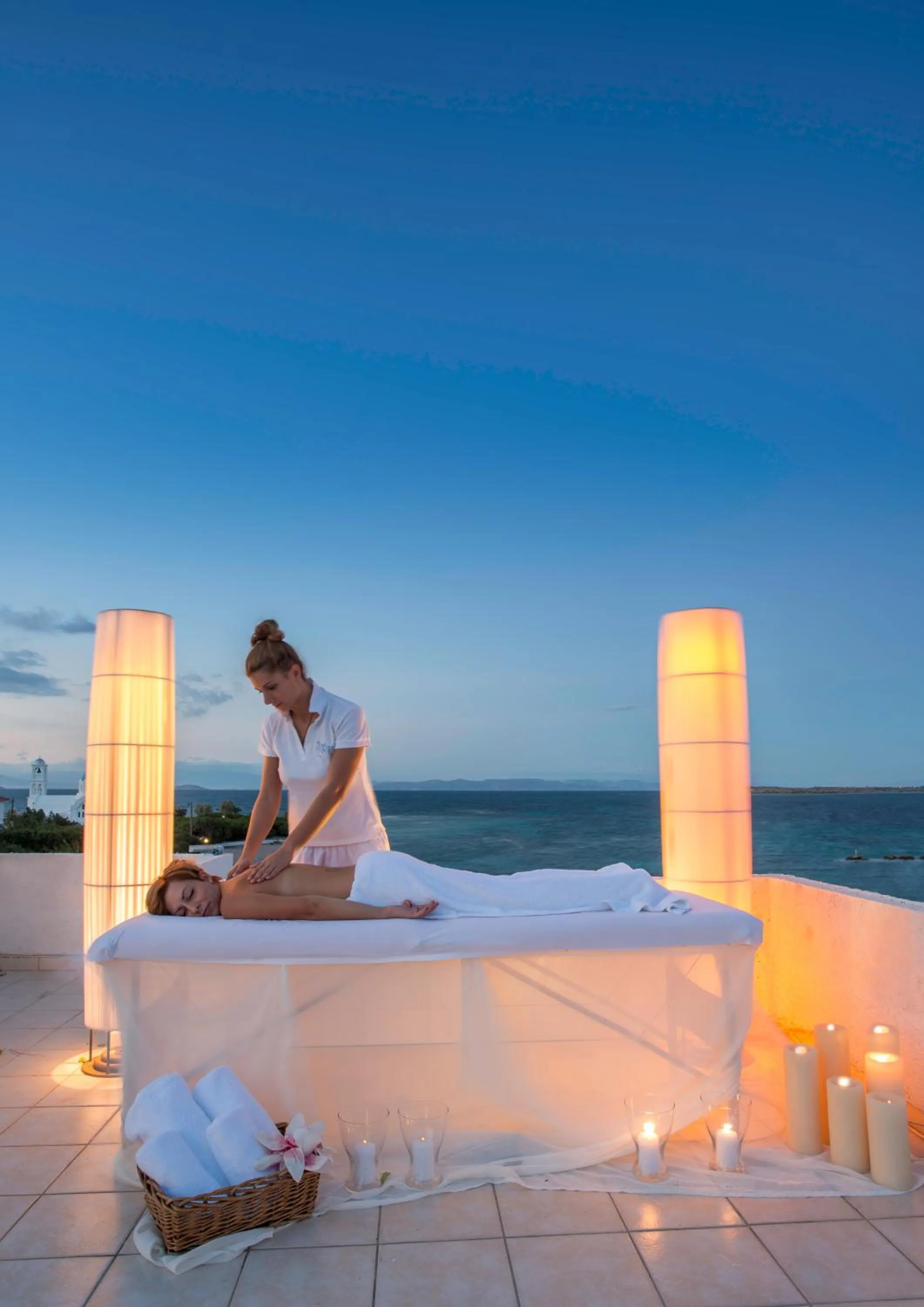 Night in Oasis Beach Hotel