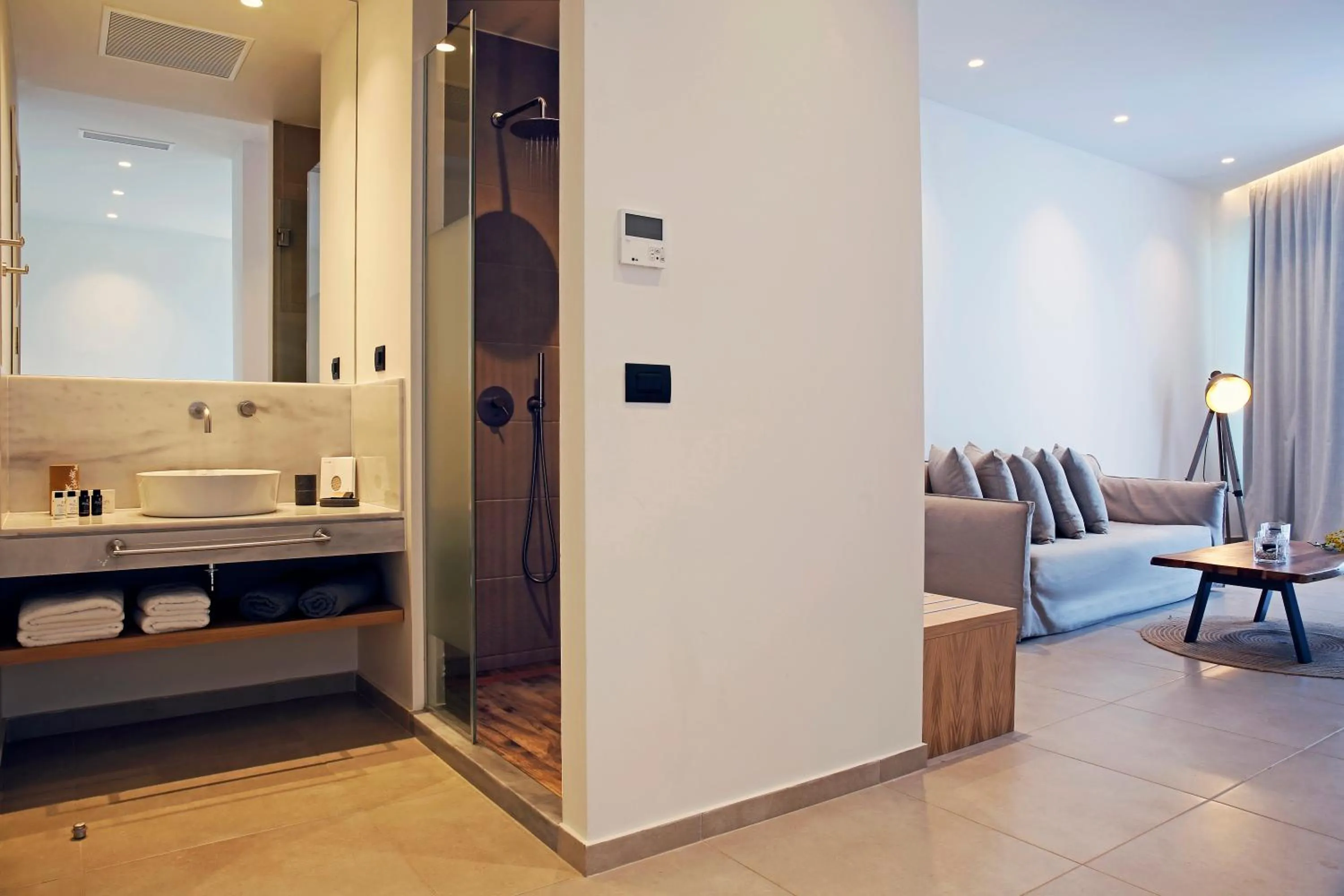 Bed in Oasis Beach Hotel