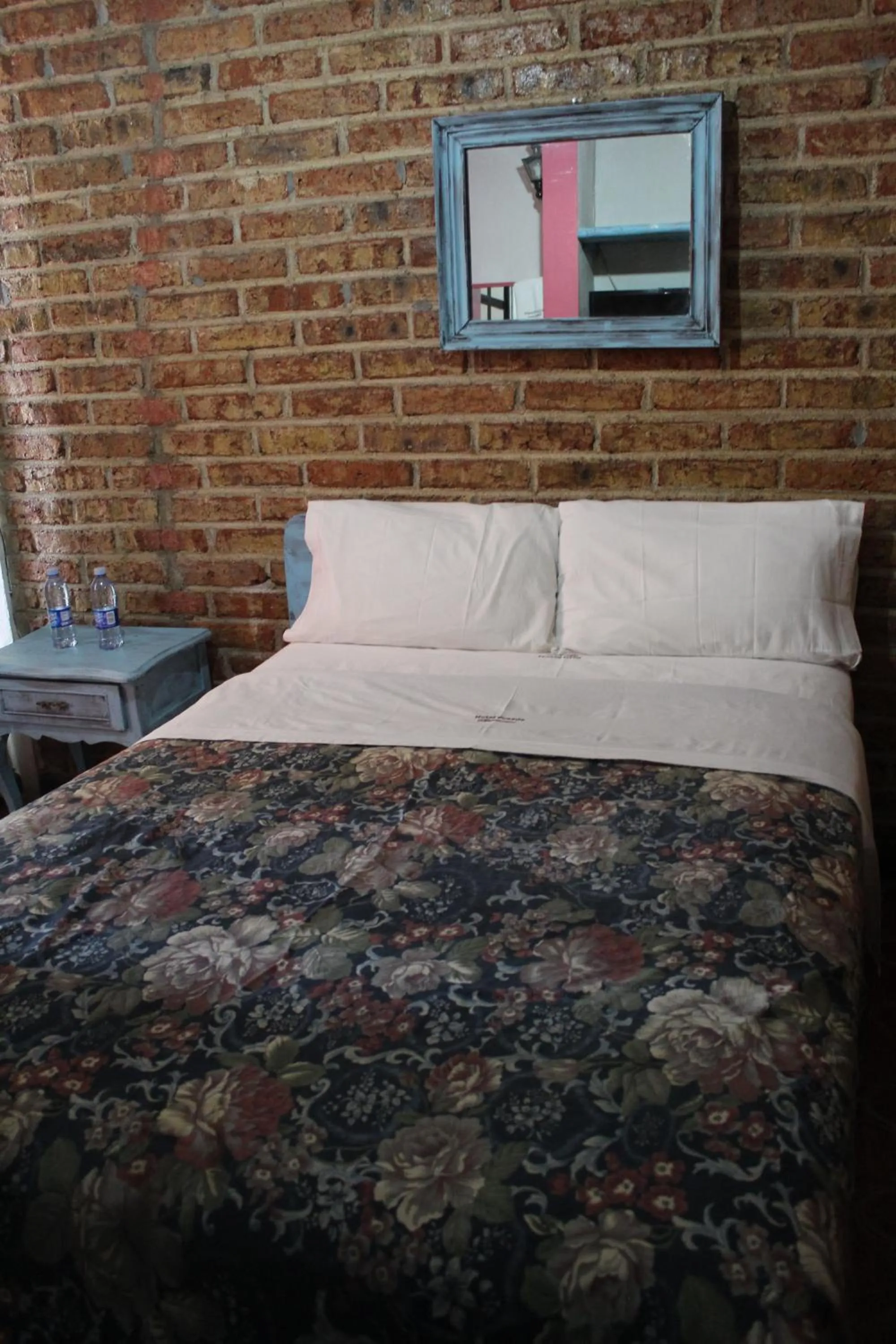 Bed in Hotel Posada Chamacuero