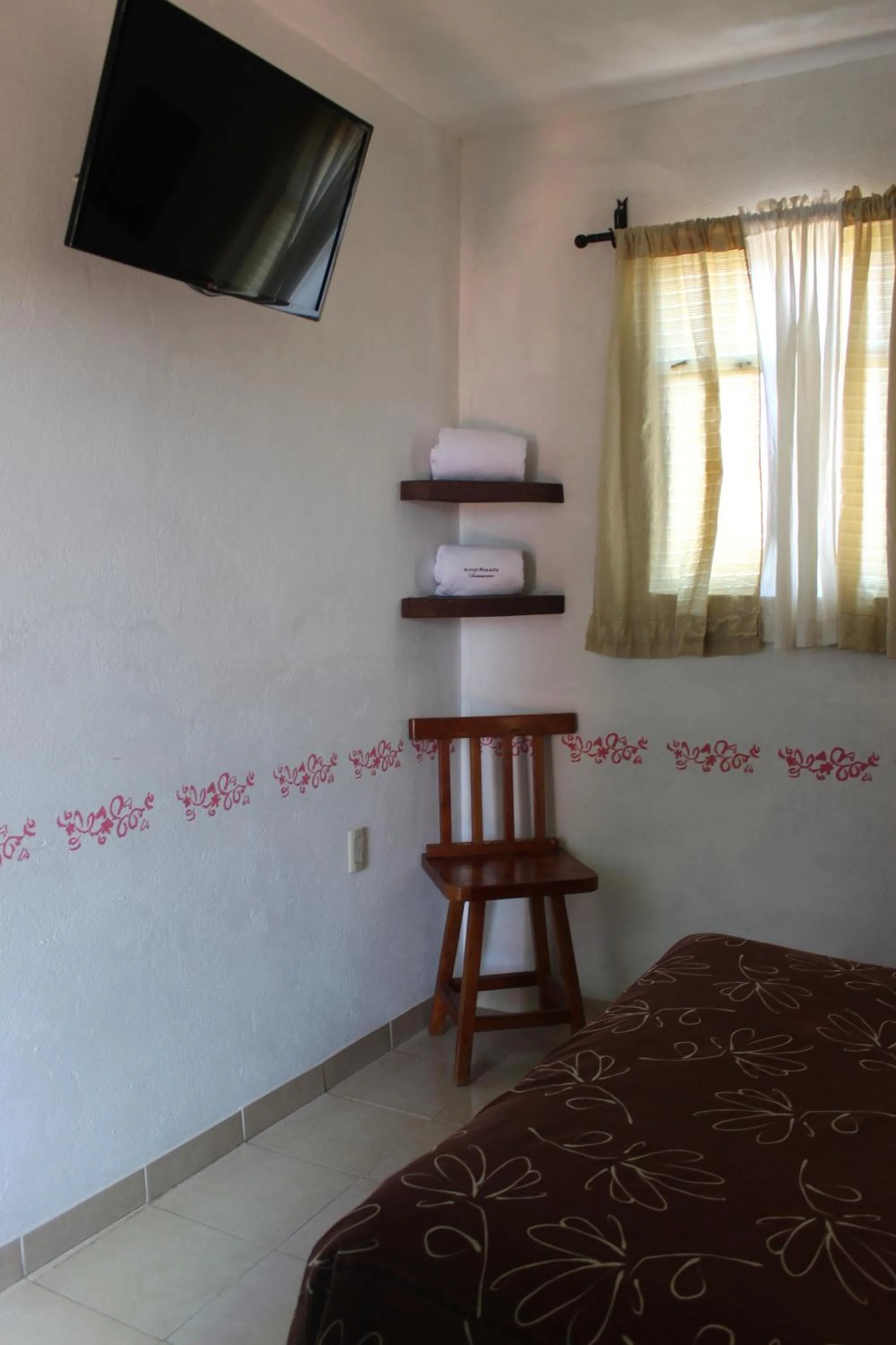 Bed in Hotel Posada Chamacuero