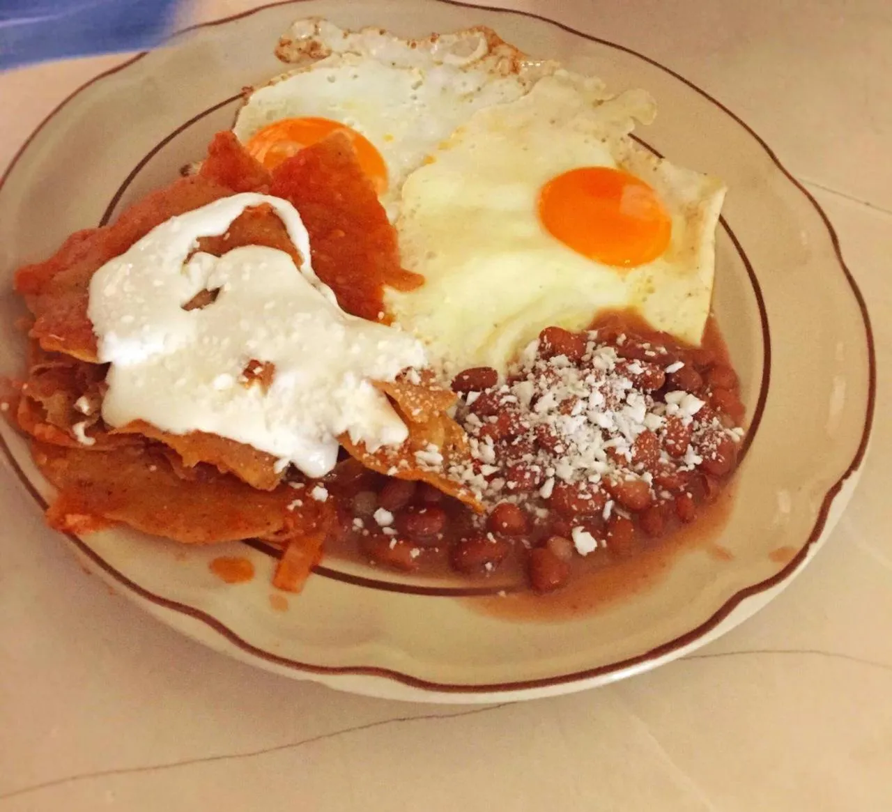 Breakfast in Hotel Posada Chamacuero