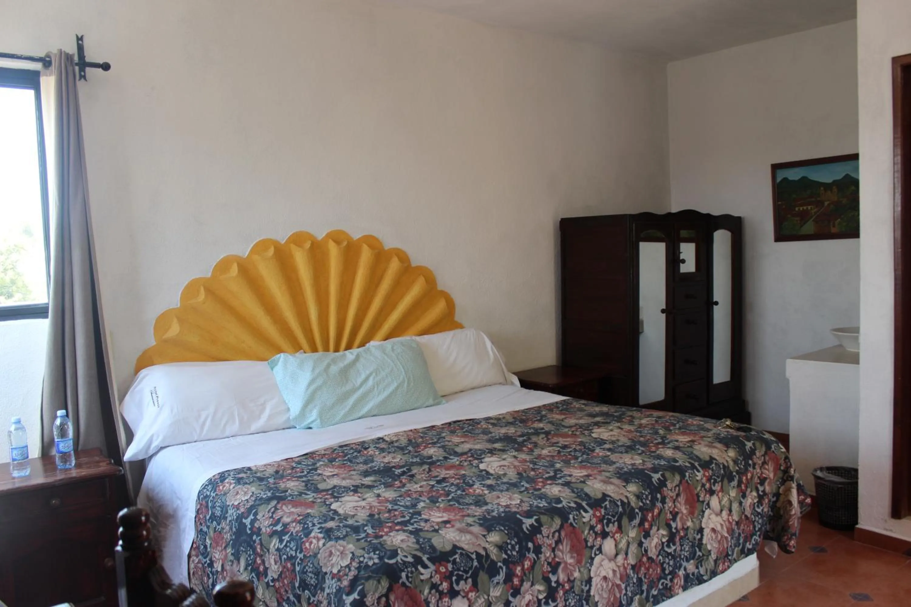 Bed in Hotel Posada Chamacuero