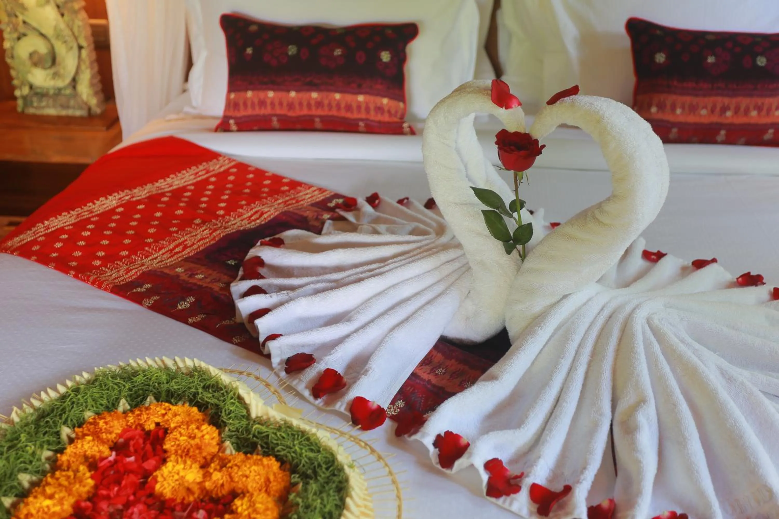 Decorative detail, Bed in Ubud Valley Boutique Resort