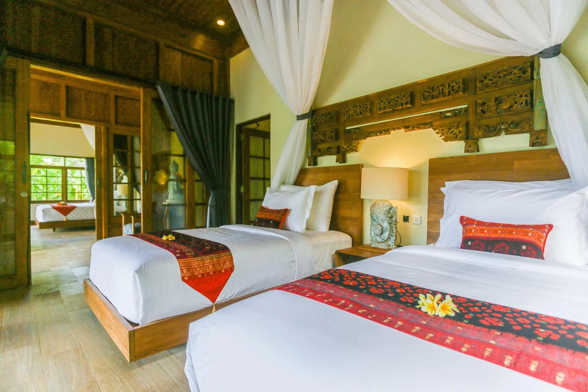 Bed in Ubud Valley Boutique Resort
