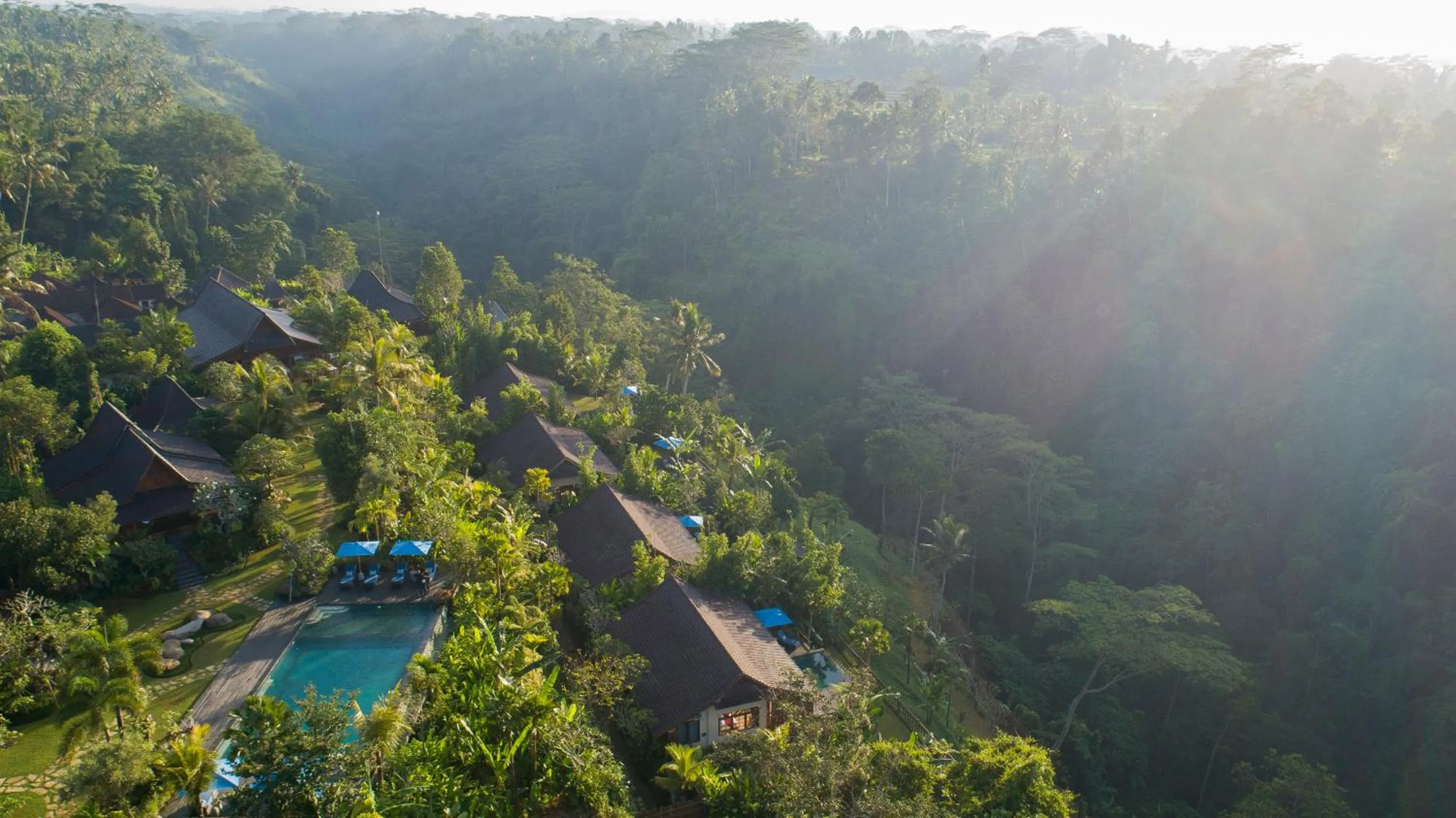 Area and facilities in Ubud Valley Boutique Resort