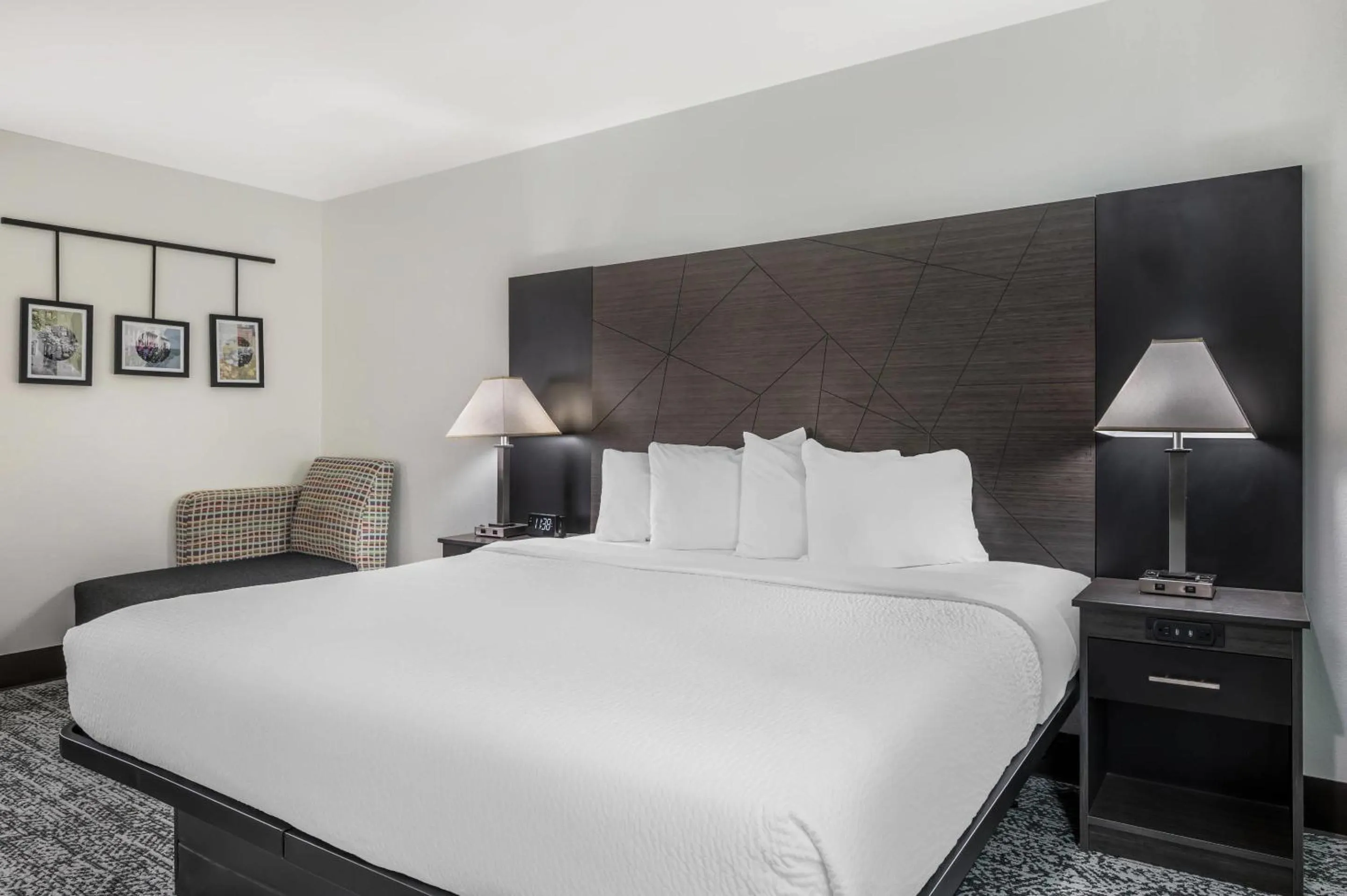 Bedroom, Bed in Sleep Inn Champaign North - Urbana