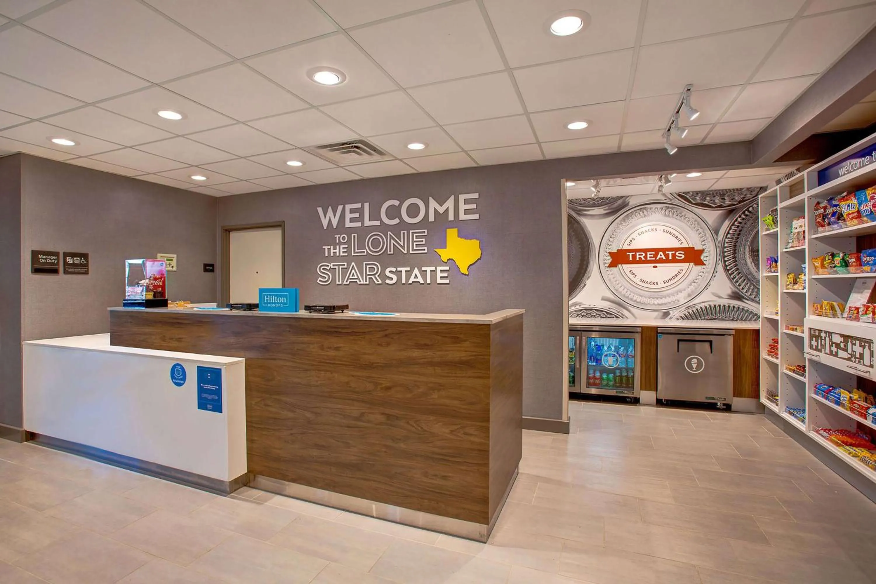 Lobby or reception in Hampton Inn & Suites Borger