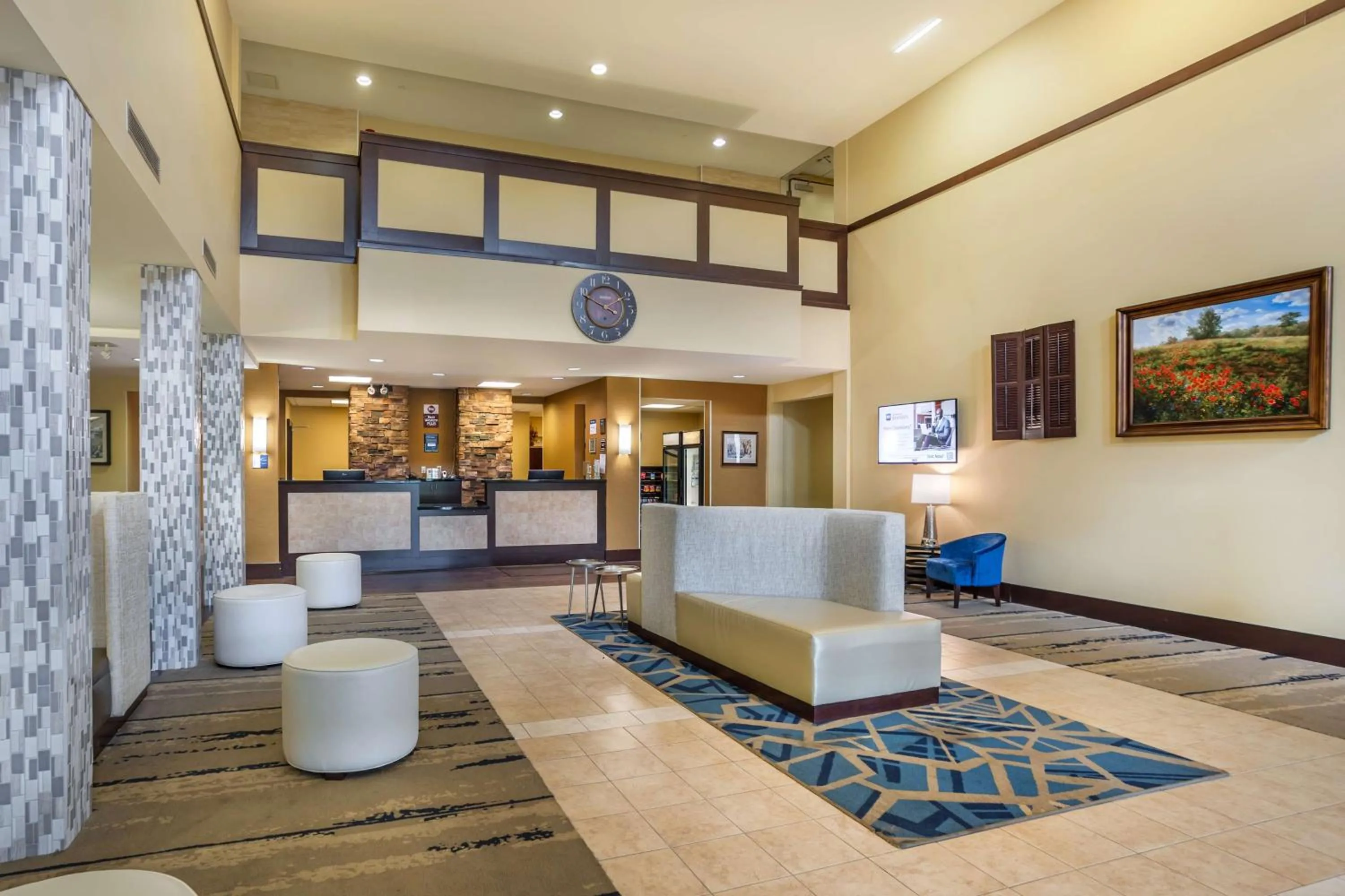 Lobby or reception in Best Western PLUS University Park Inn & Suites