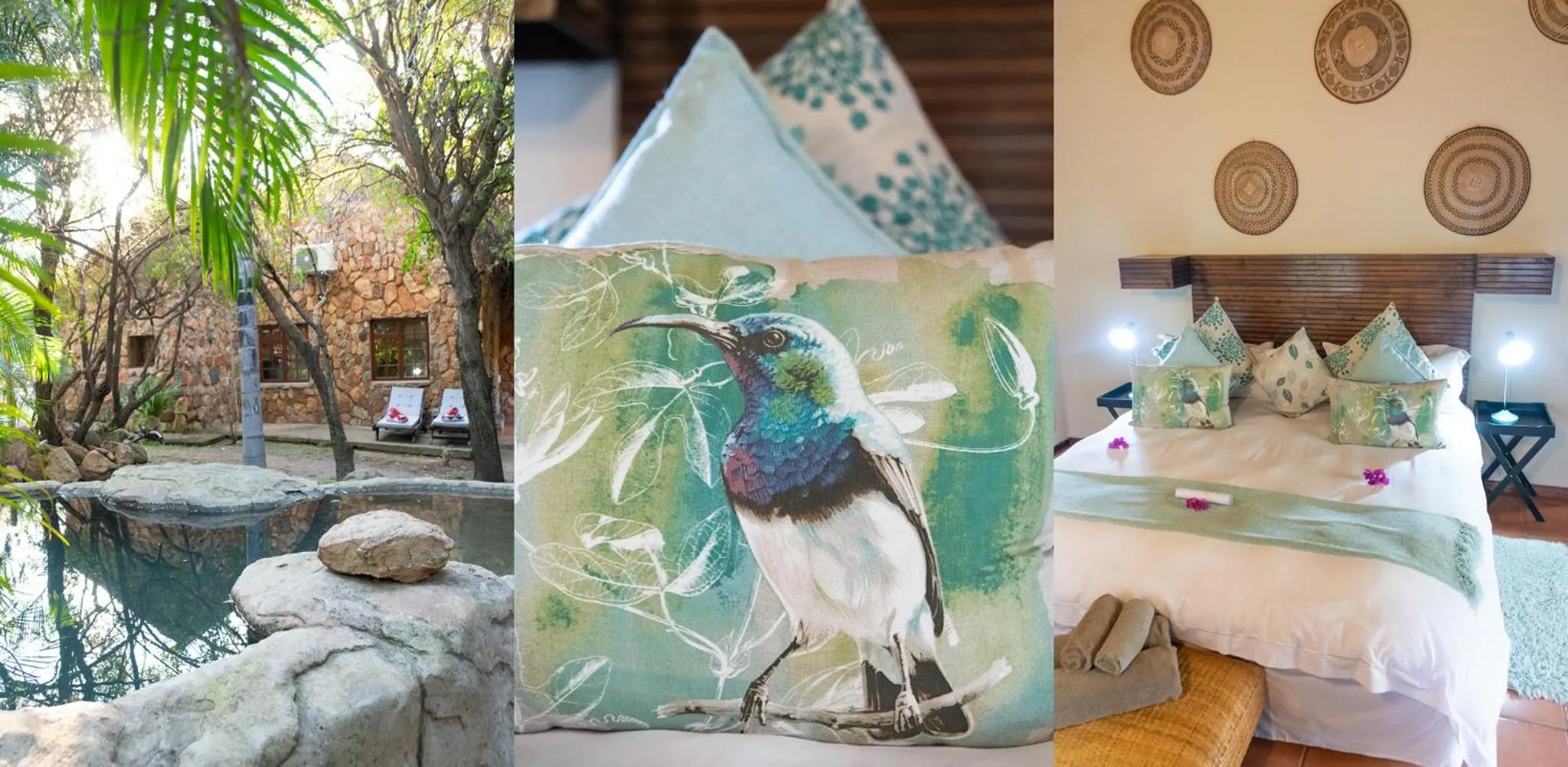 Bedroom in Blyde River Wilderness Lodge