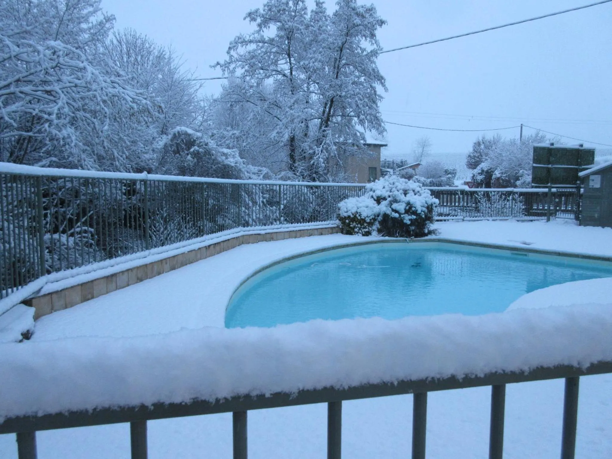 Winter in Hôtel Restaurant Le Moulin de Saint Verand