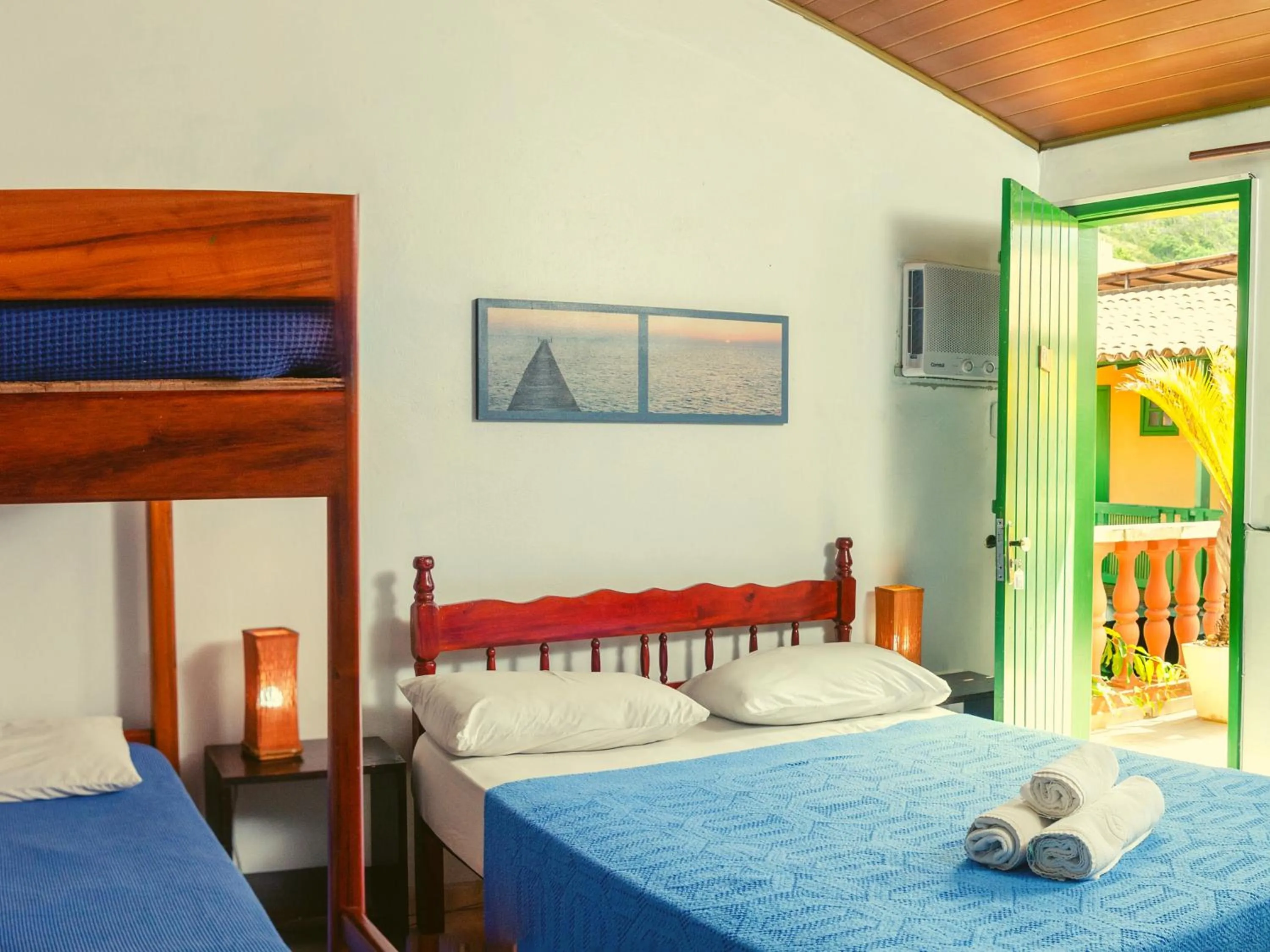 Bed in Pousada Villas Boas Arraial do Cabo