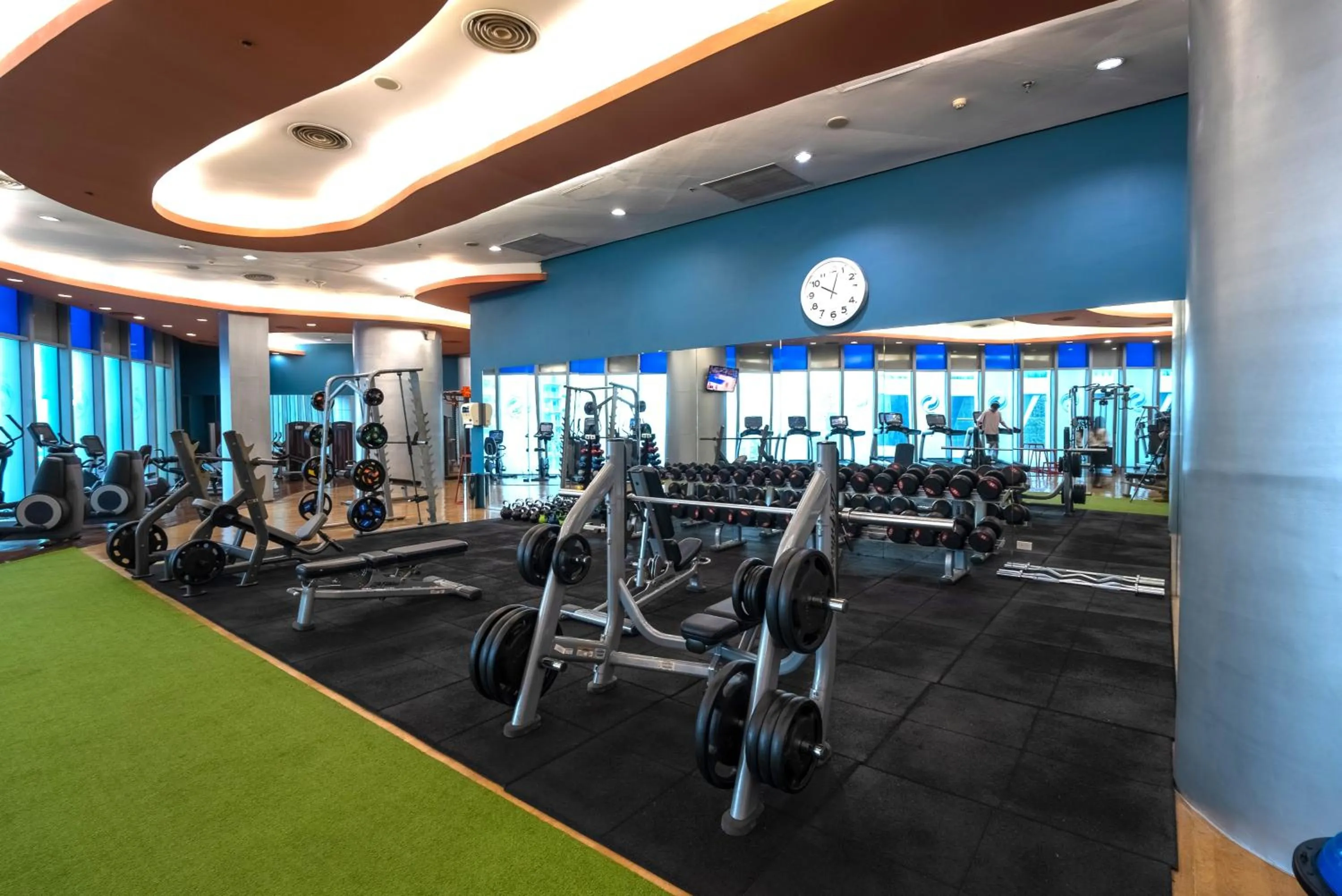 Fitness centre/facilities in The Alpha Suites