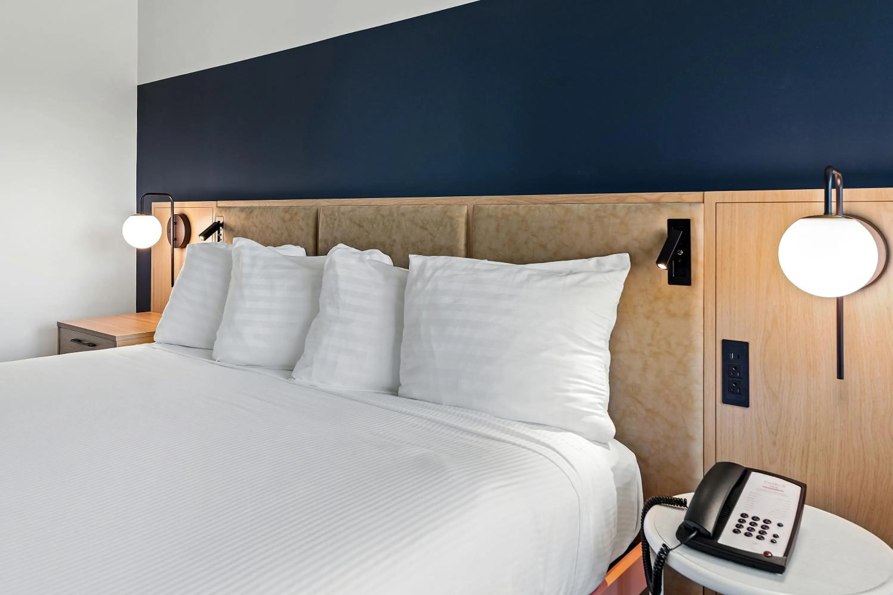 Bed in GoodSpring Motel