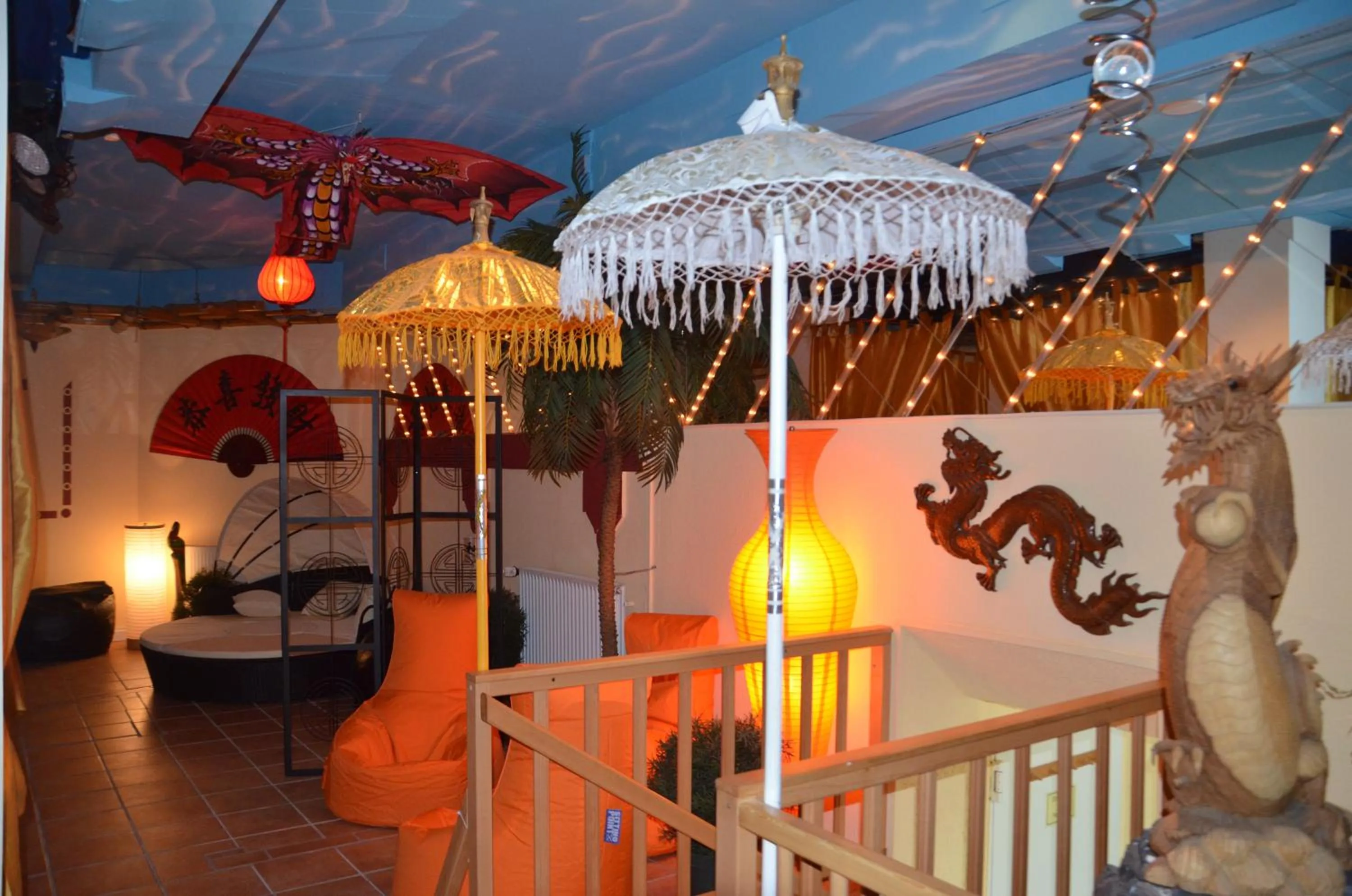 Spa and wellness centre/facilities in Themen Hotel Terrassen Cafe