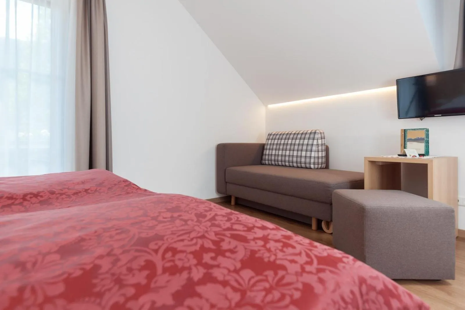 Bed in Pension Oberjörg