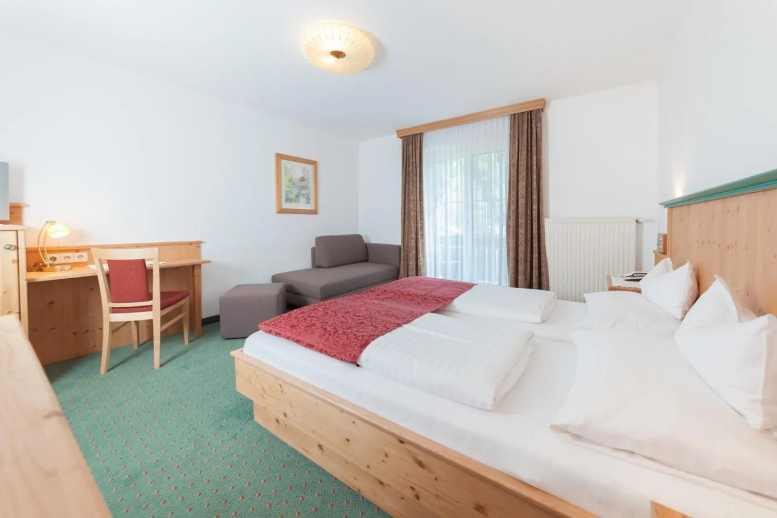 Photo of the whole room, Bed in Pension Oberjörg