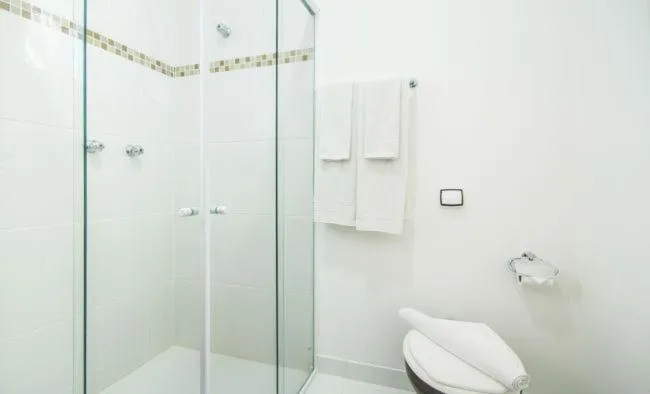 Bathroom in Hotel Bologna