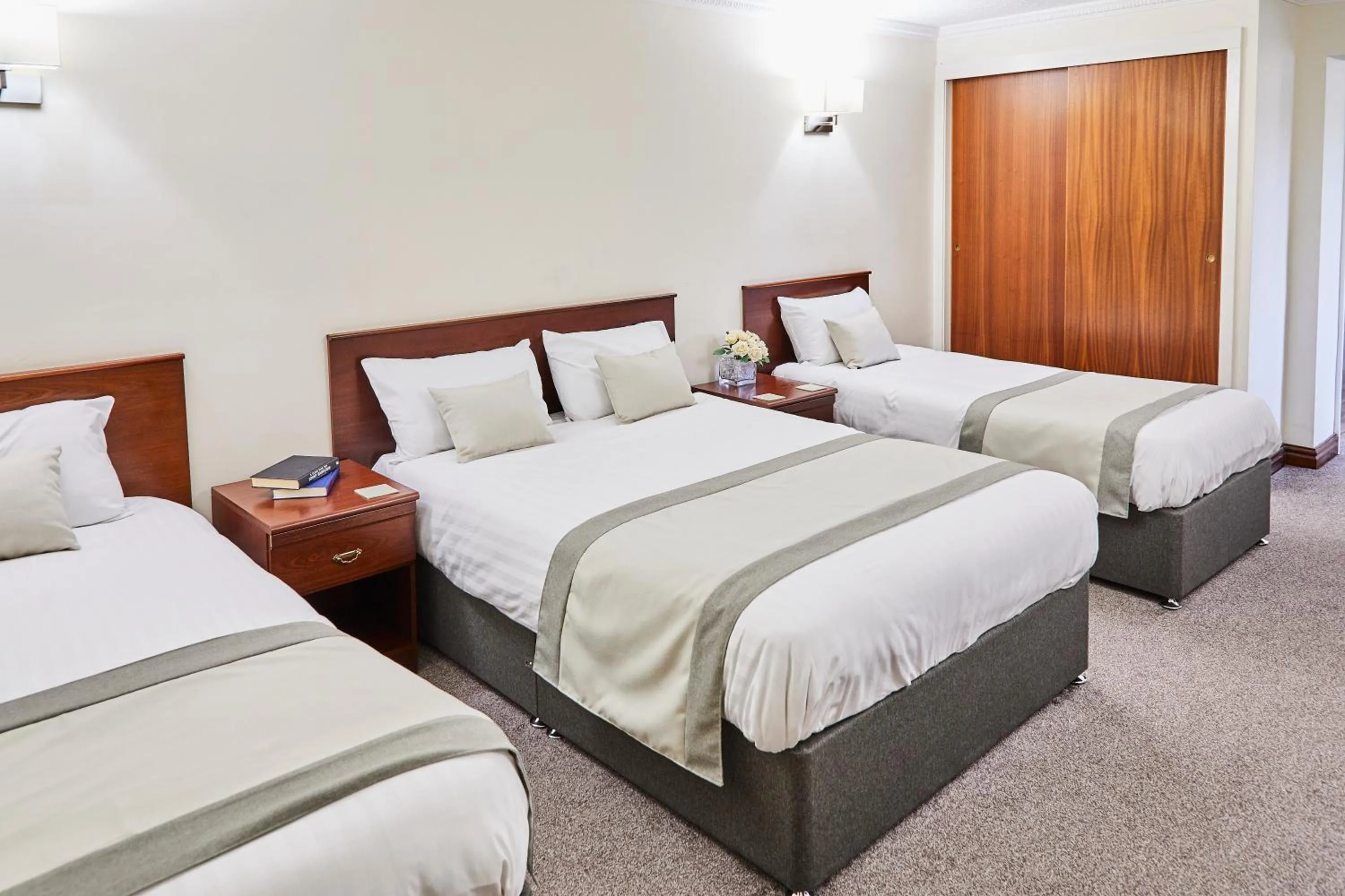 Bed in The Appleby Inn Hotel