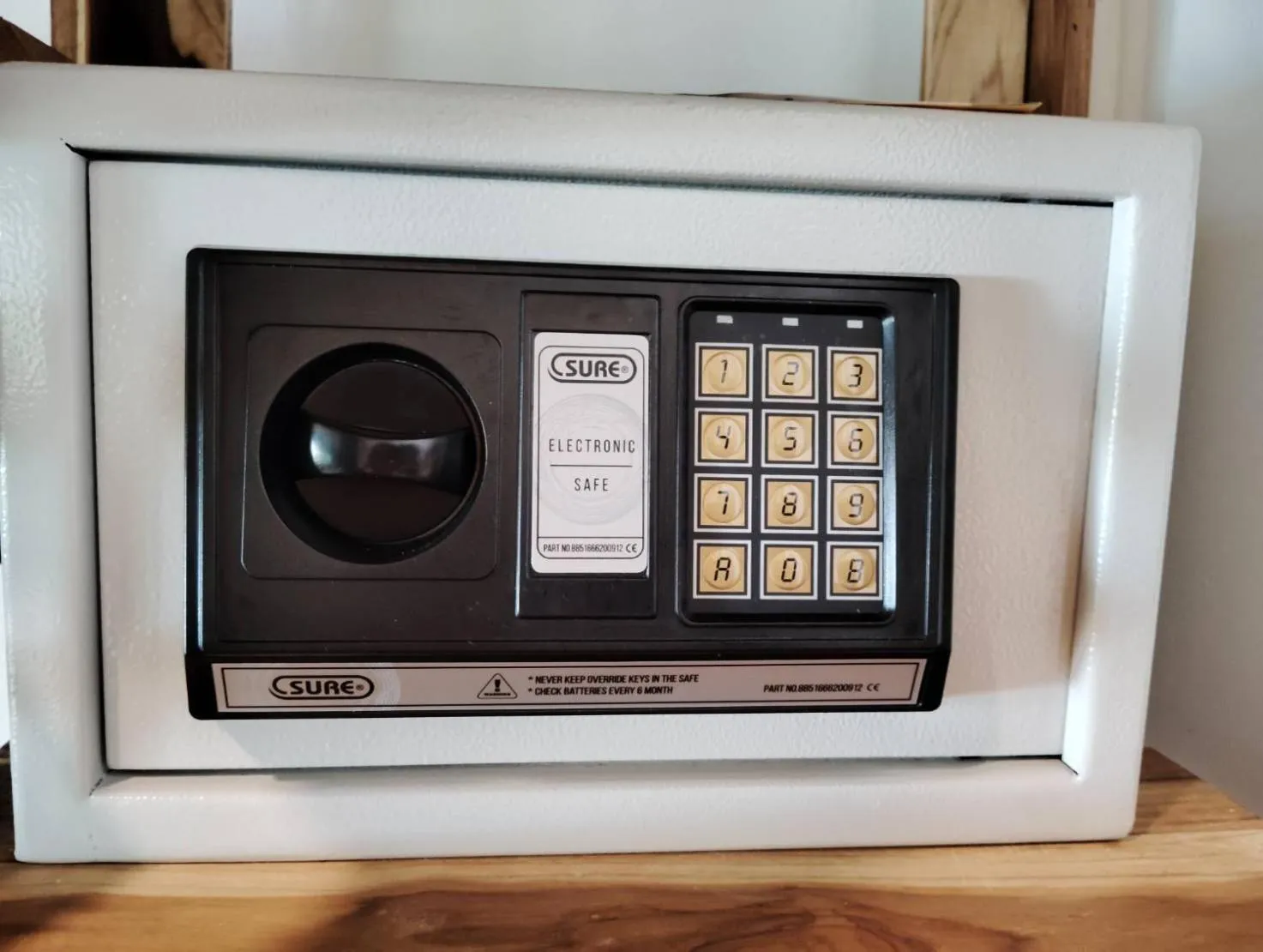 safe in Koh Phaluai Beach Bangalow