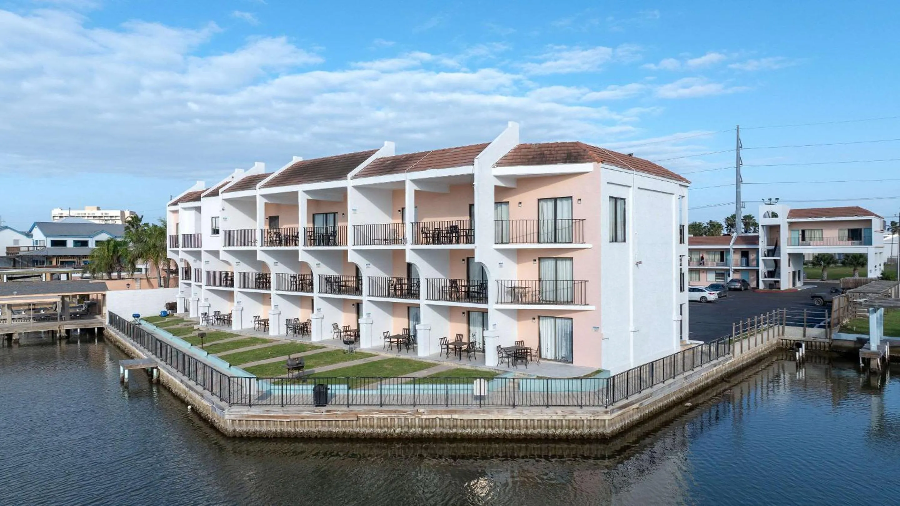 Property building in WindWater Hotel and Marina