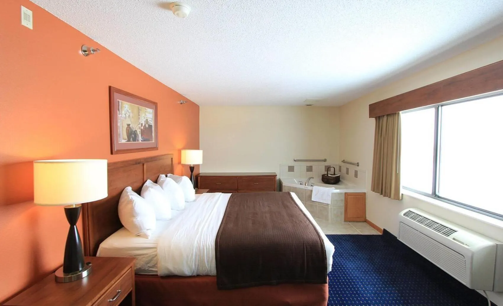 Photo of the whole room, Bed in AmericInn by Wyndham Cedar Rapids Airport