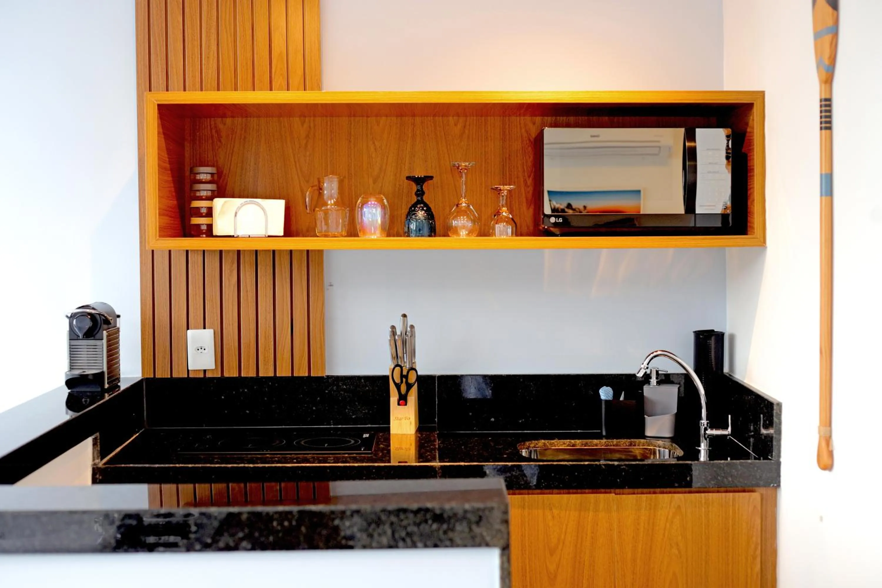 Coffee/tea facilities in Pousada Santorini