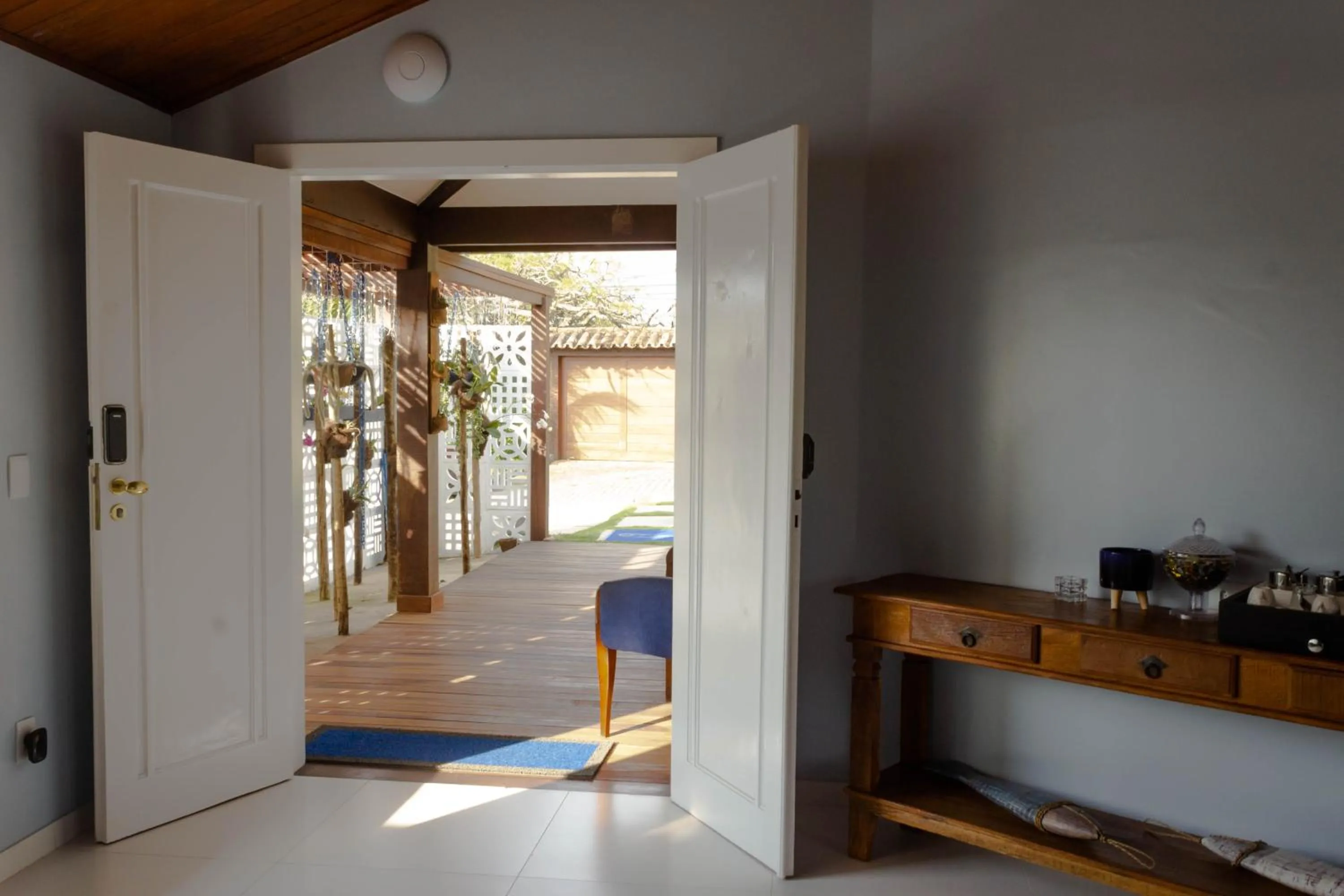 Balcony/Terrace in Pousada Santorini