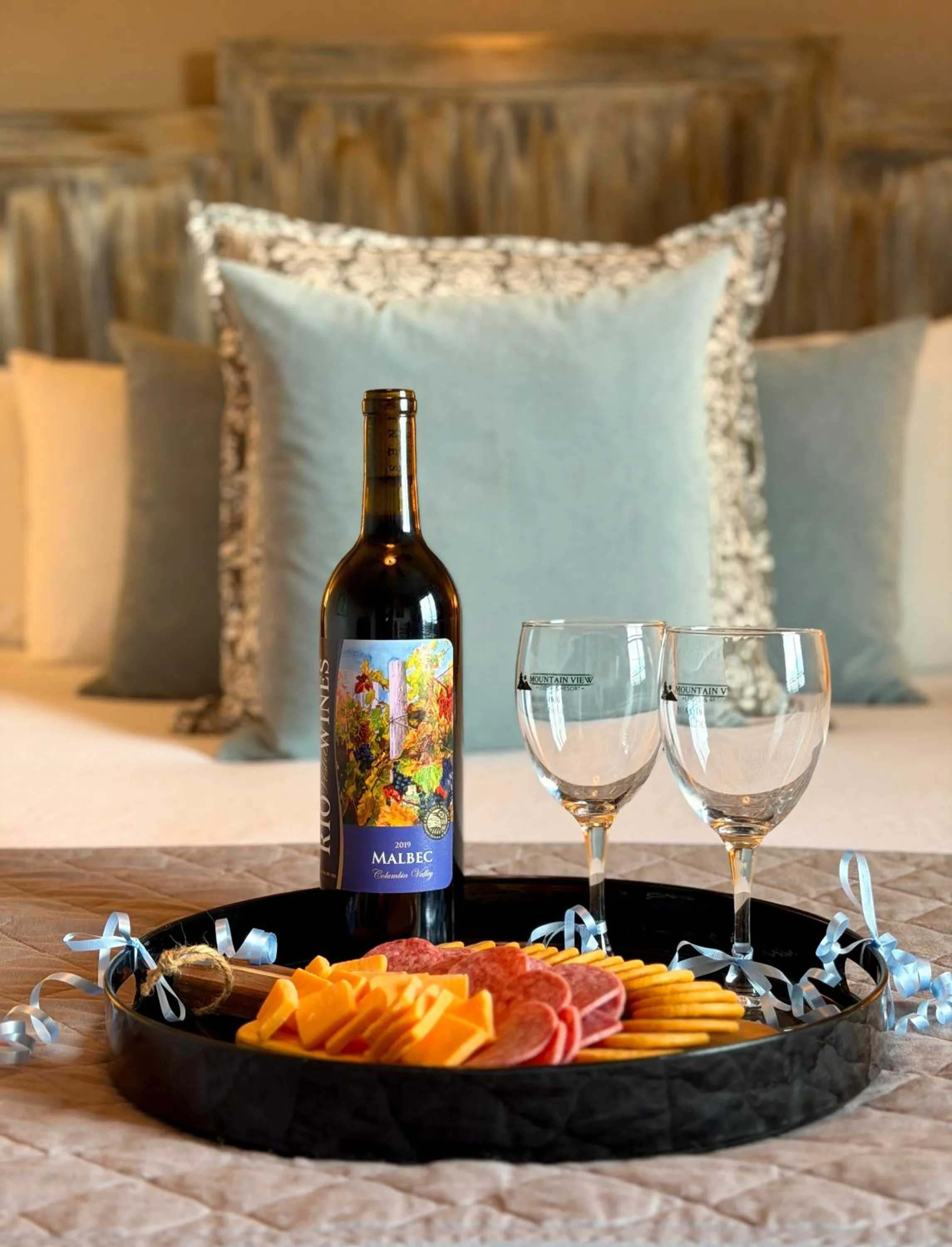 Food and drinks in Mountain View Lodge