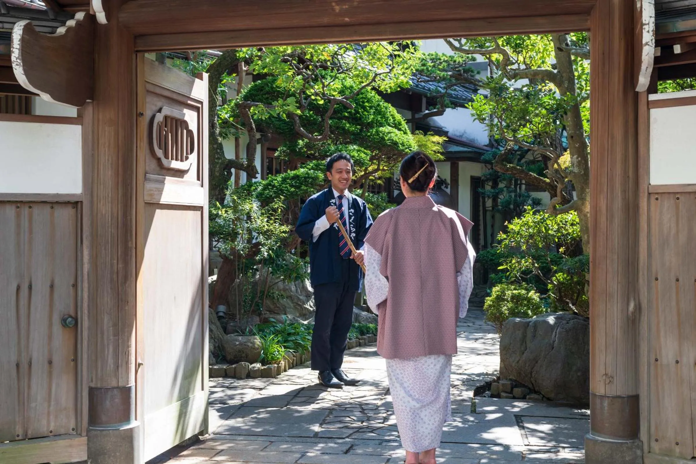 Facade/entrance in Atami Onsen Sakuraya Ryokan