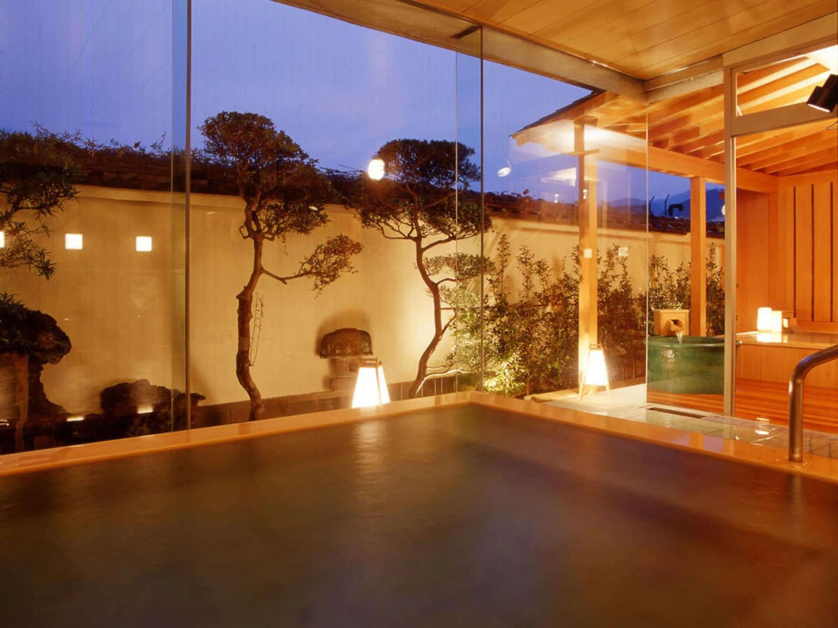 Hot Spring Bath in Atami Onsen Sakuraya Ryokan