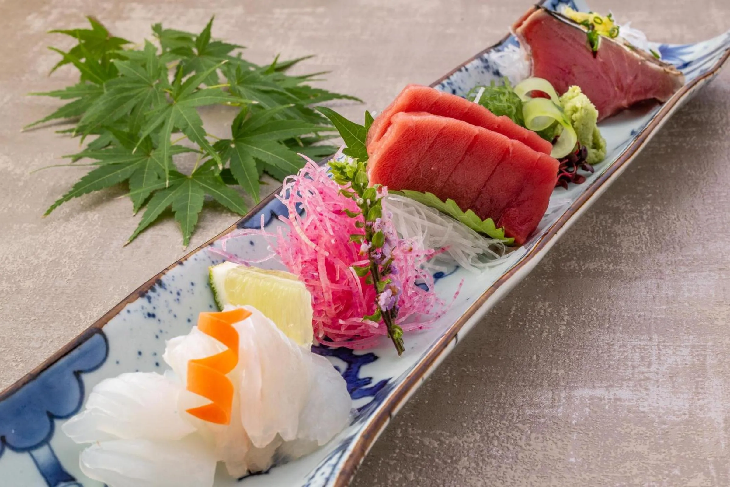 Food close-up in Atami Onsen Sakuraya Ryokan