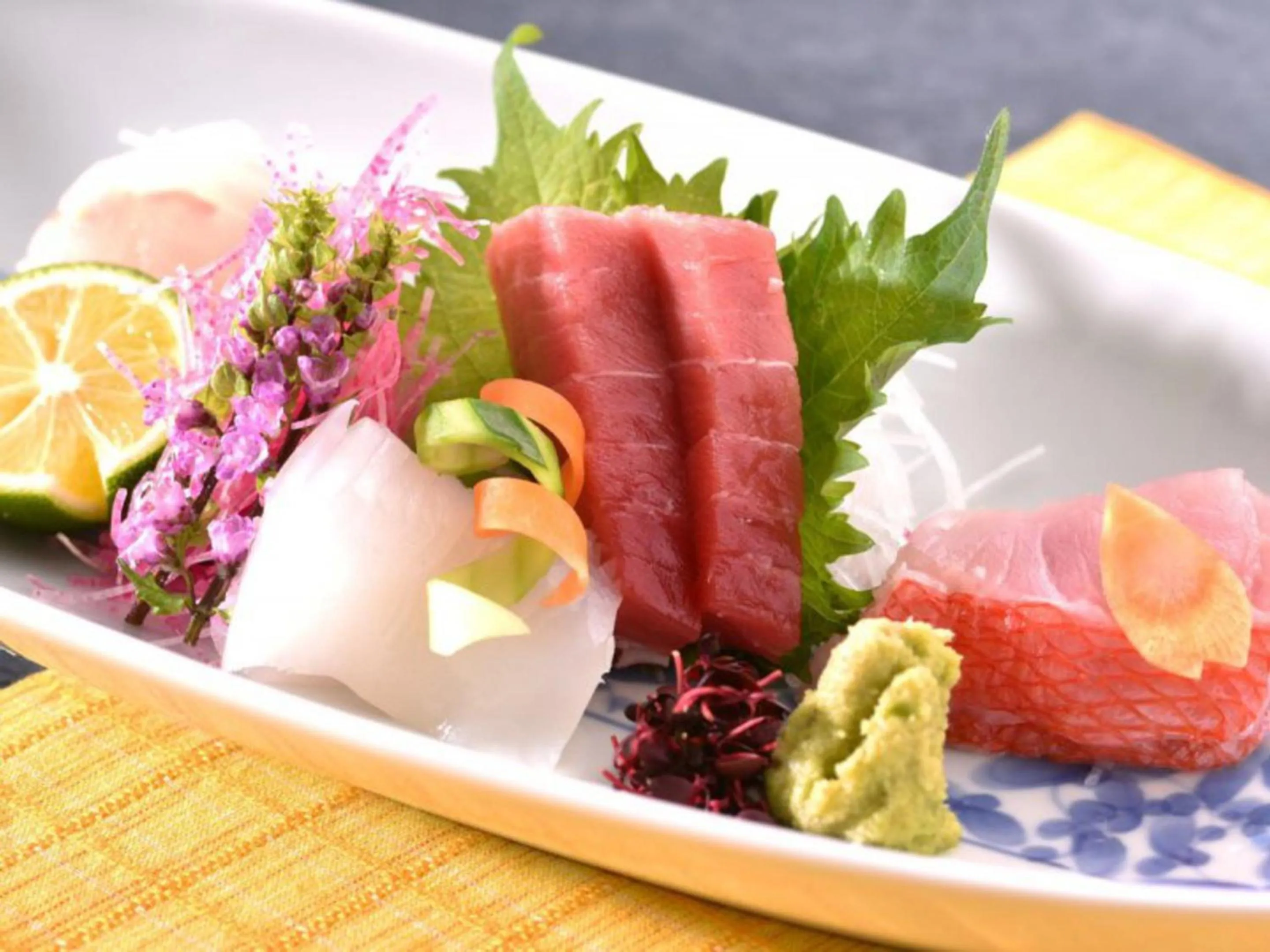 Food close-up in Atami Onsen Sakuraya Ryokan