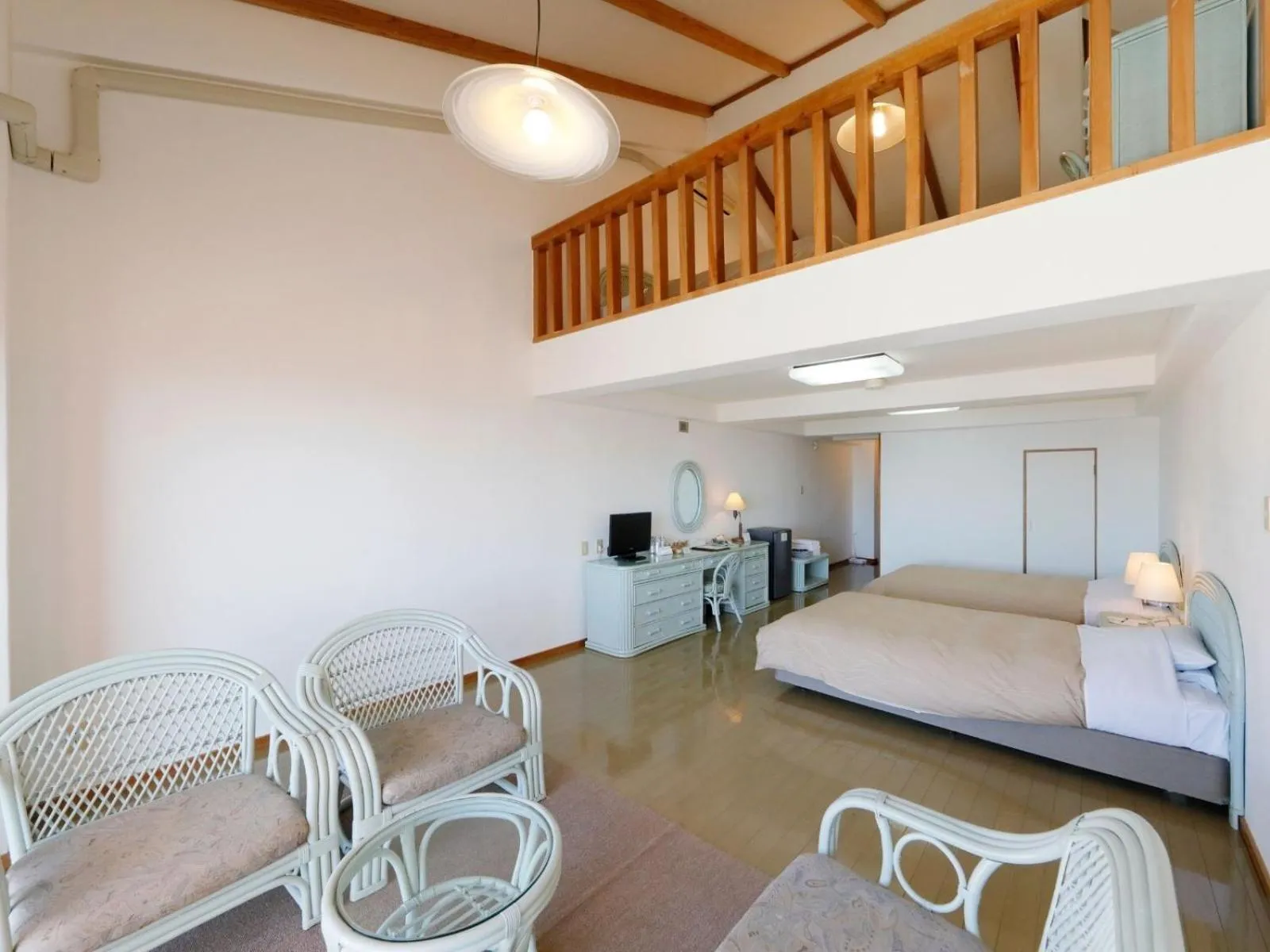 Photo of the whole room, Bed in Resort Hotel Umibe no Kajuen