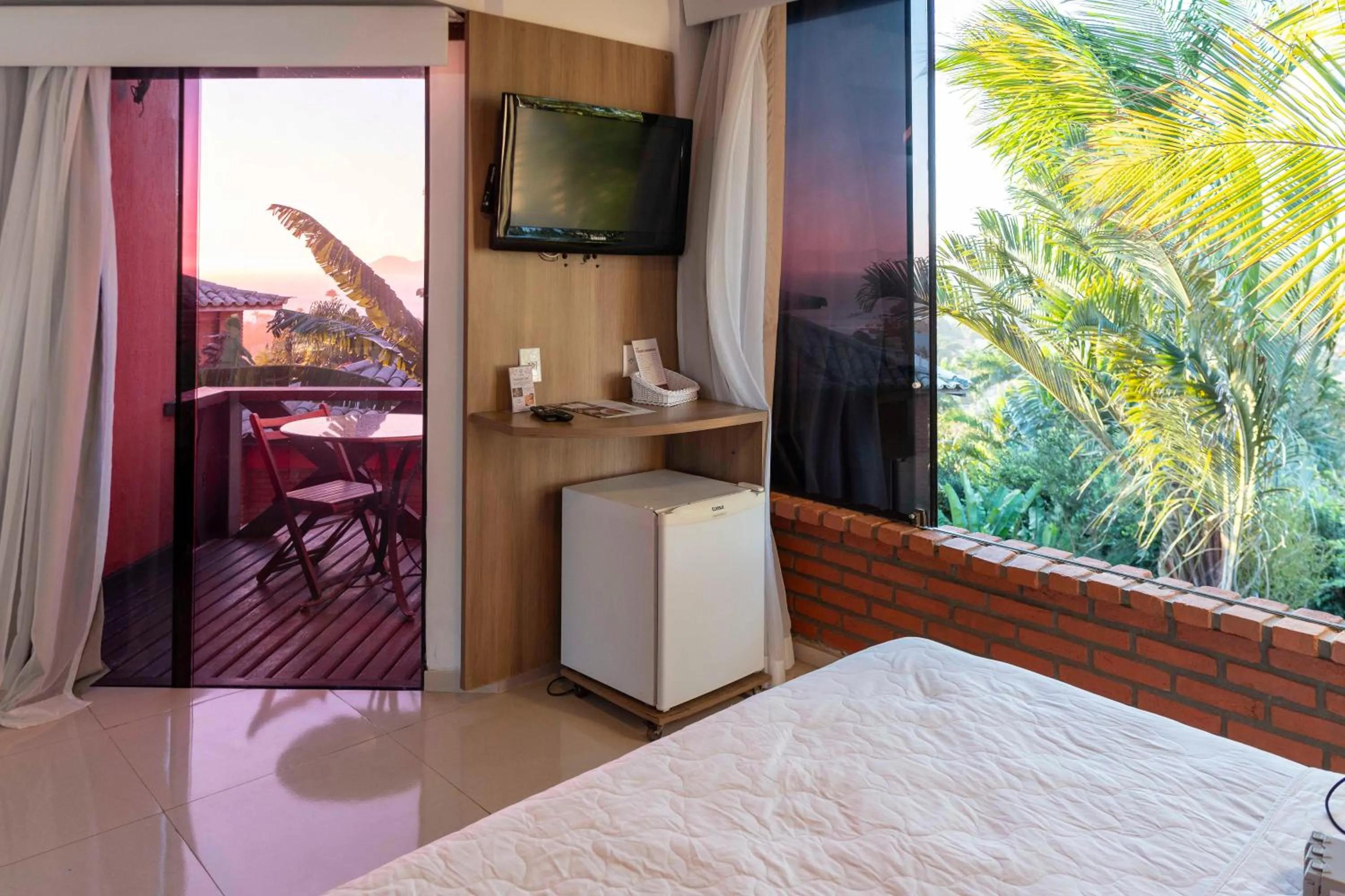 View (from property/room), Bed in Costa do Sol Boutique Hotel