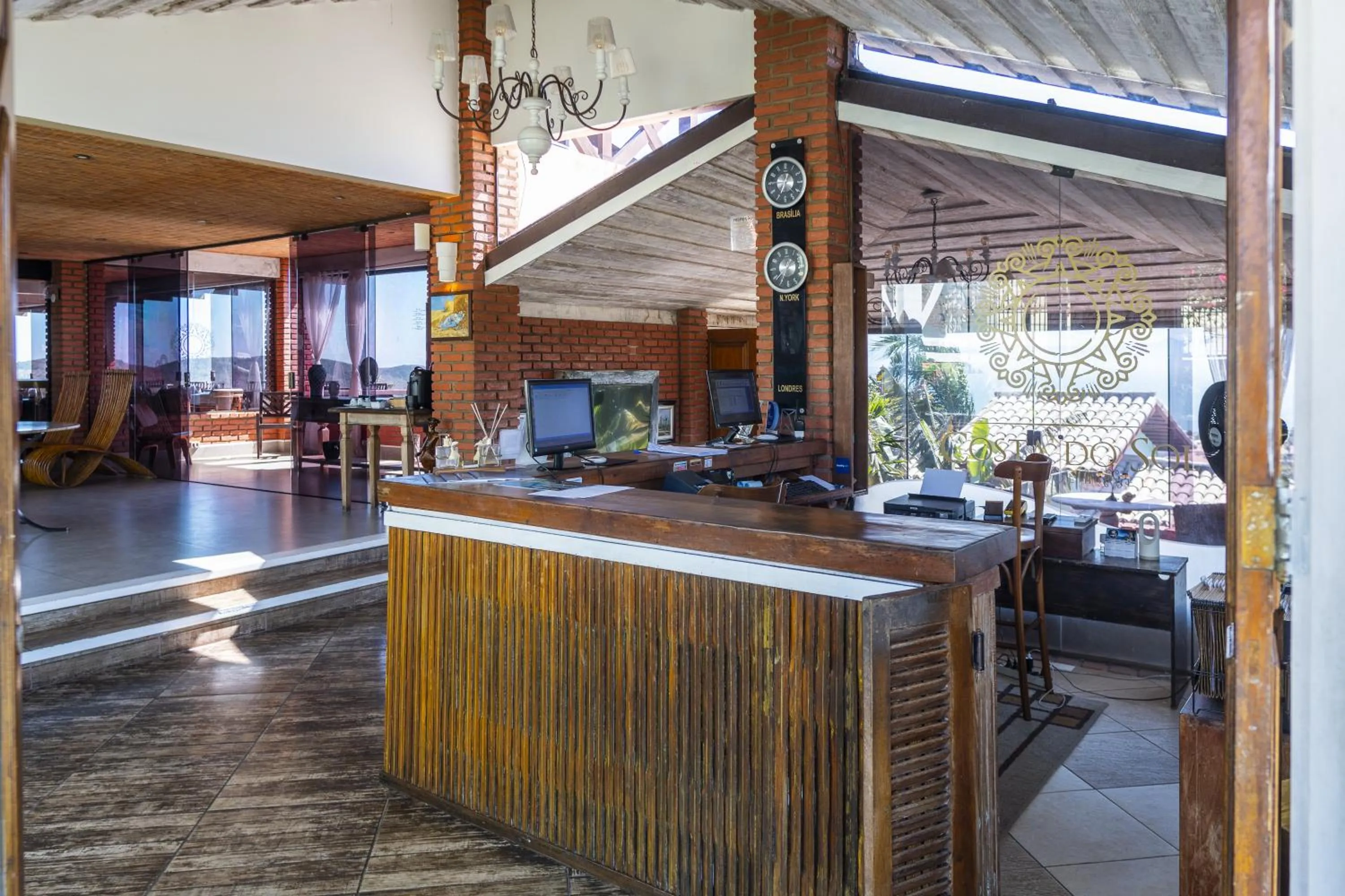 Lobby or reception in Costa do Sol Boutique Hotel