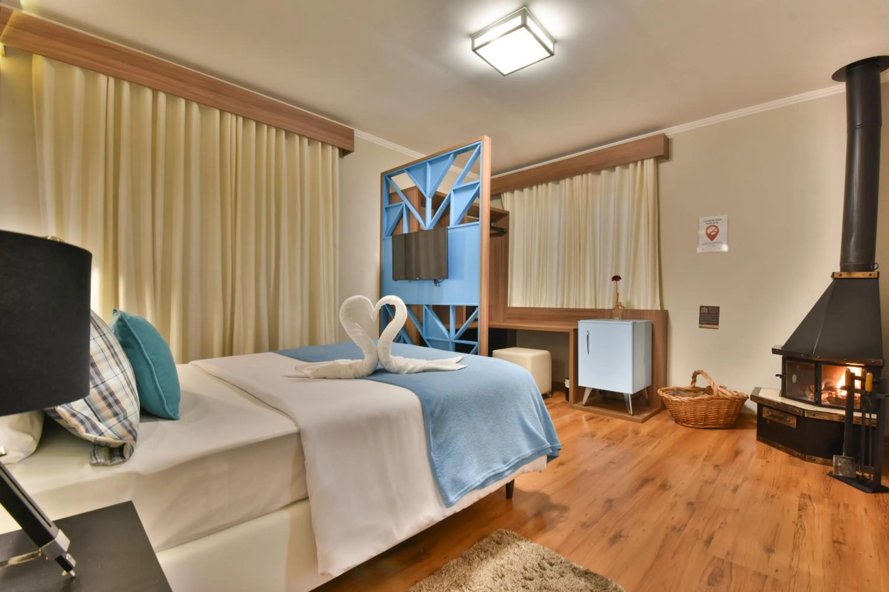 Photo of the whole room, Bed in Pousada Borô