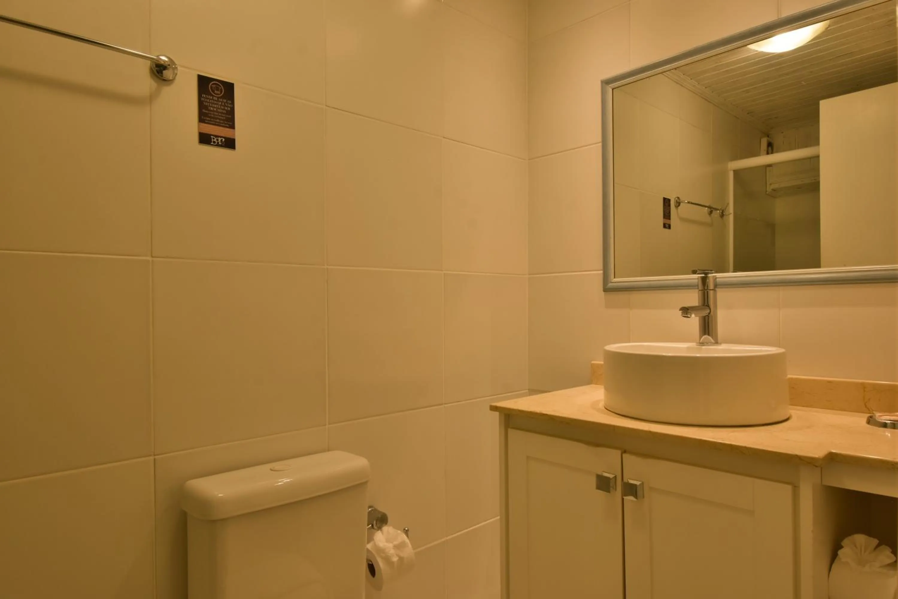 Bathroom in Pousada Borô