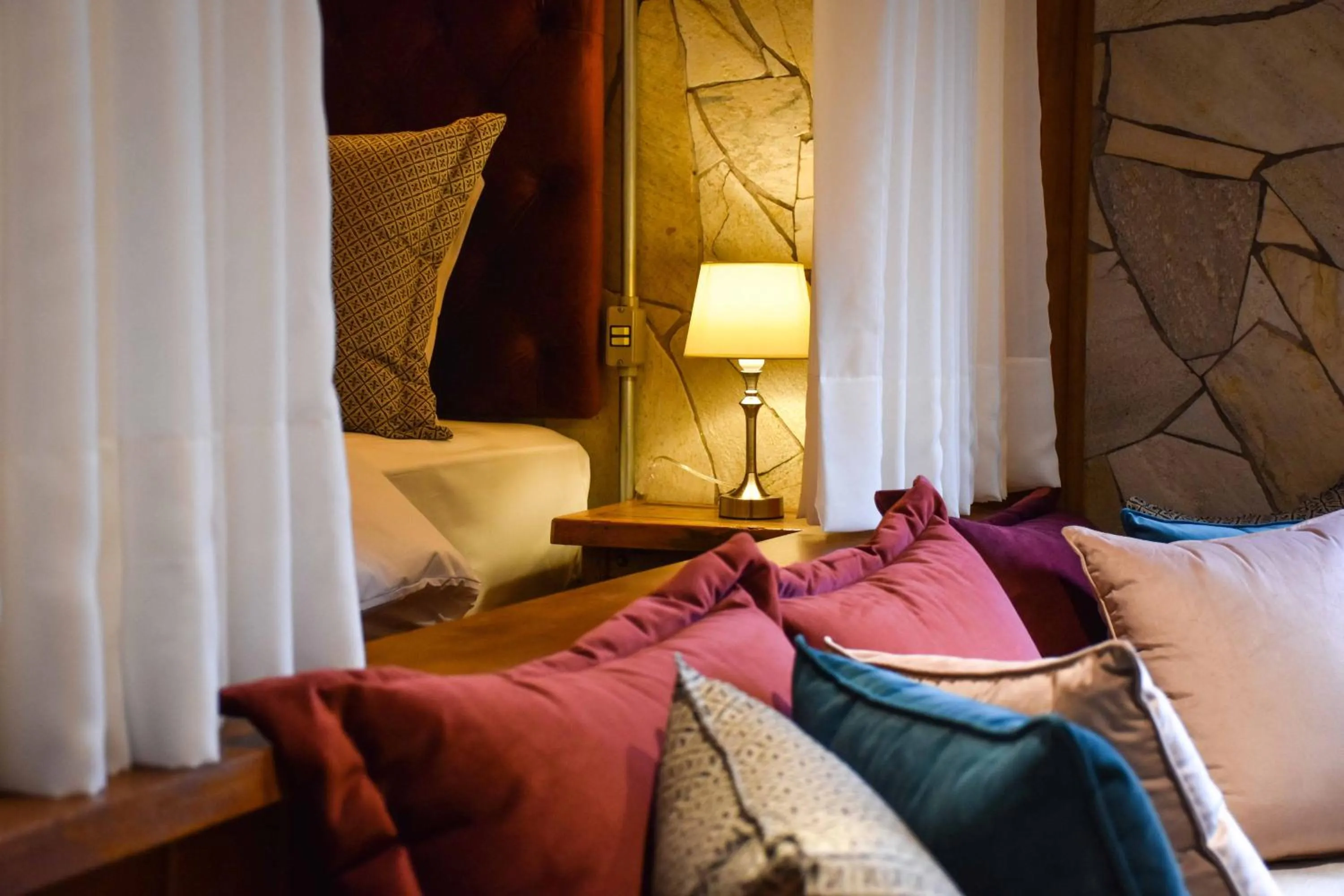 Bedroom, Bed in Pousada Borô