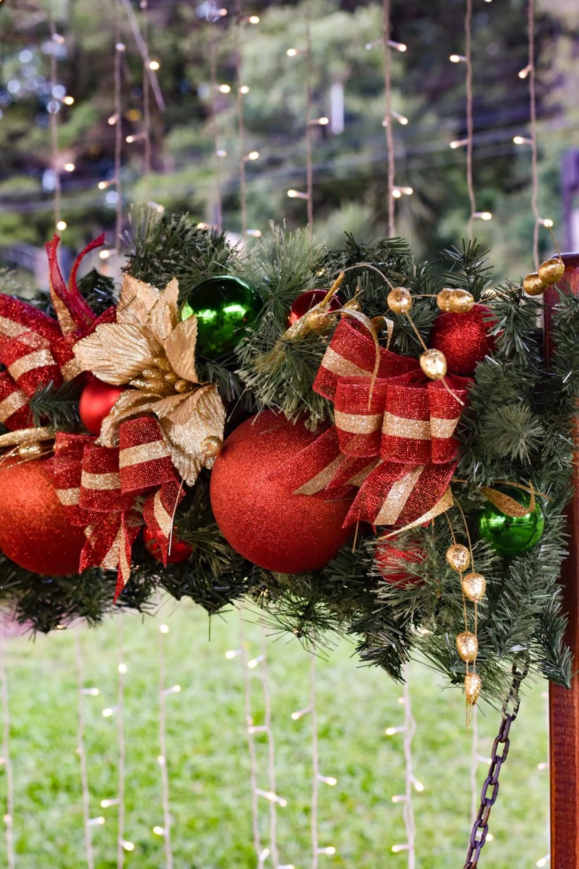 Garden in Pousada Borô