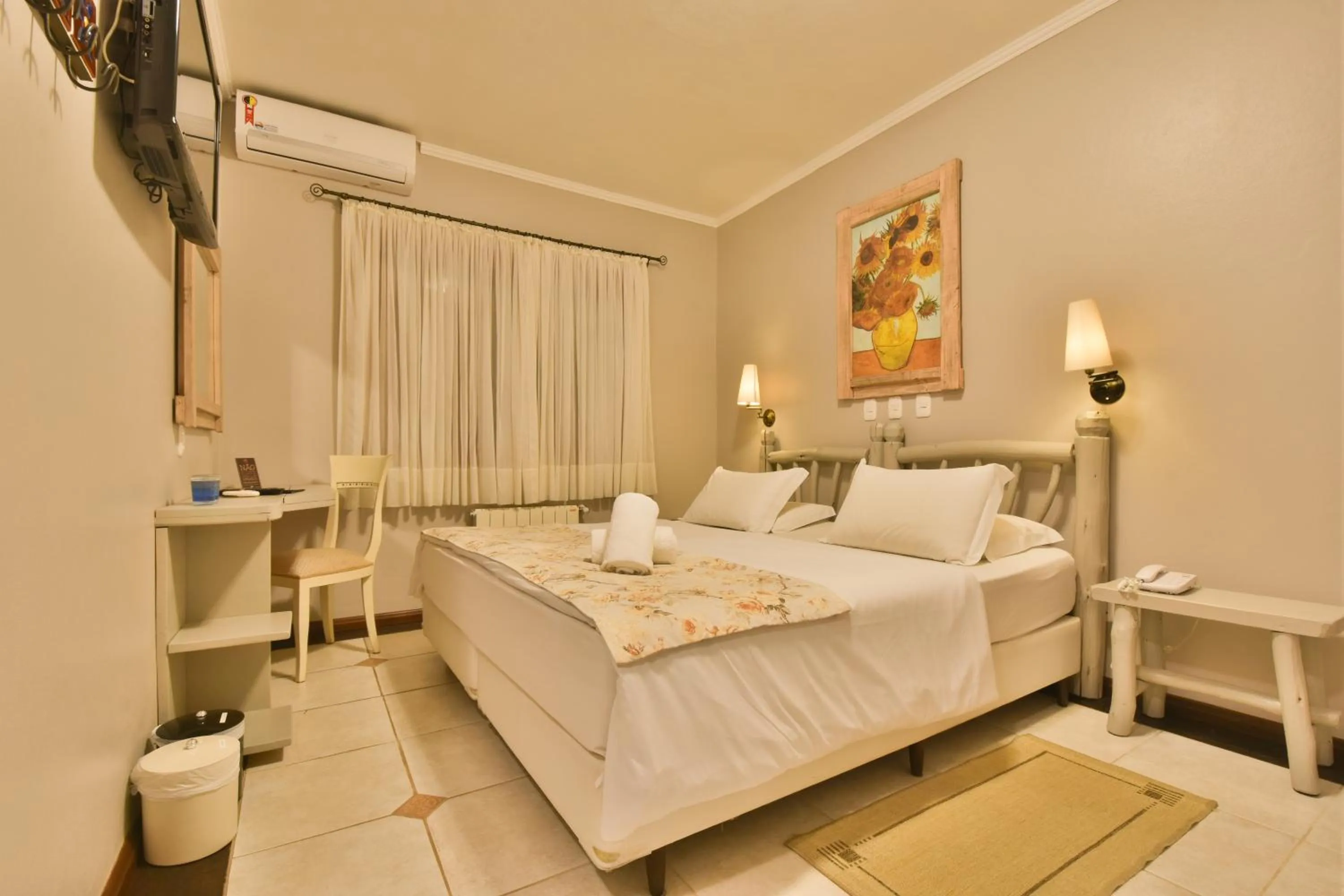 Bedroom, Bed in Pousada Borô