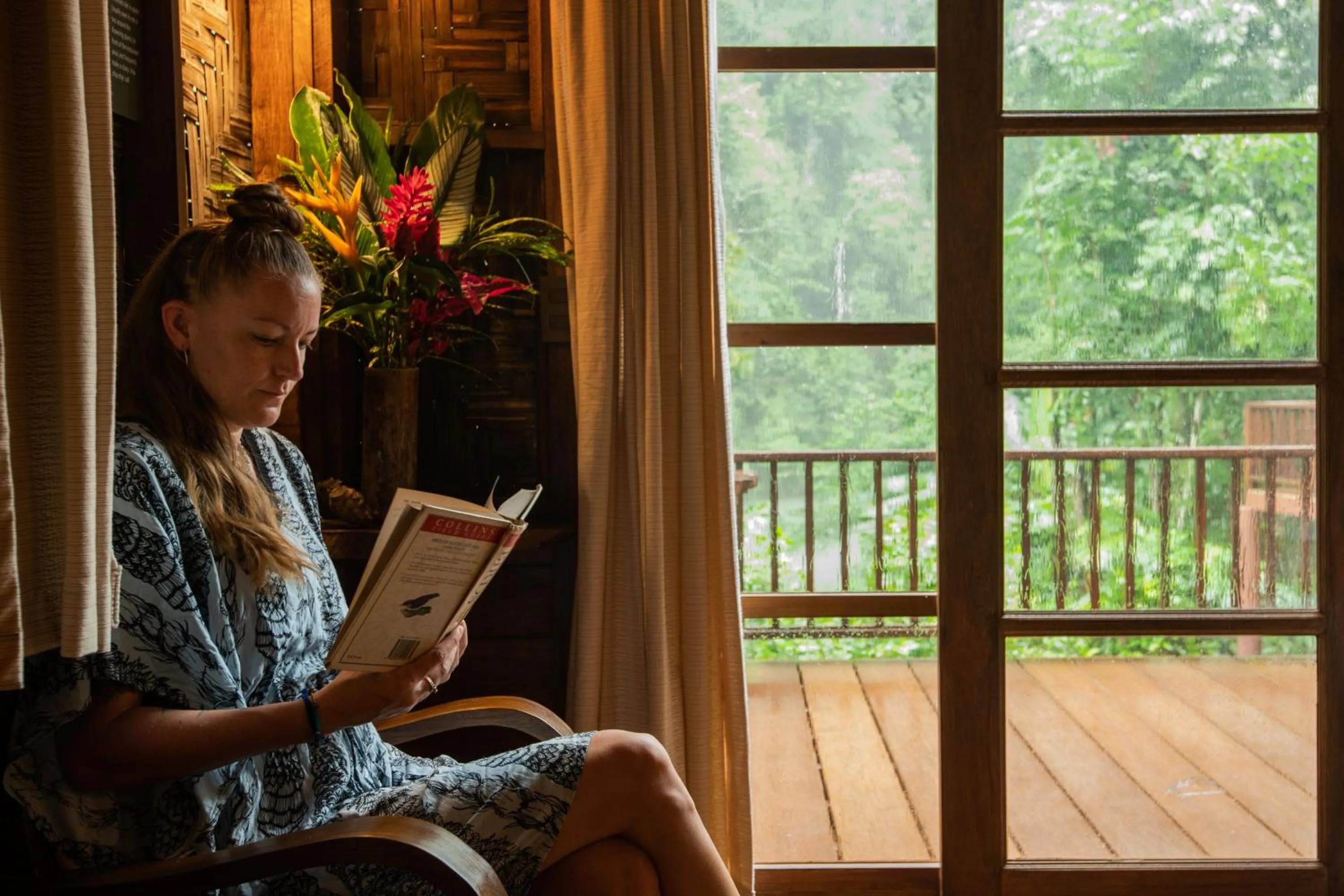 Balcony/Terrace in Our Jungle House