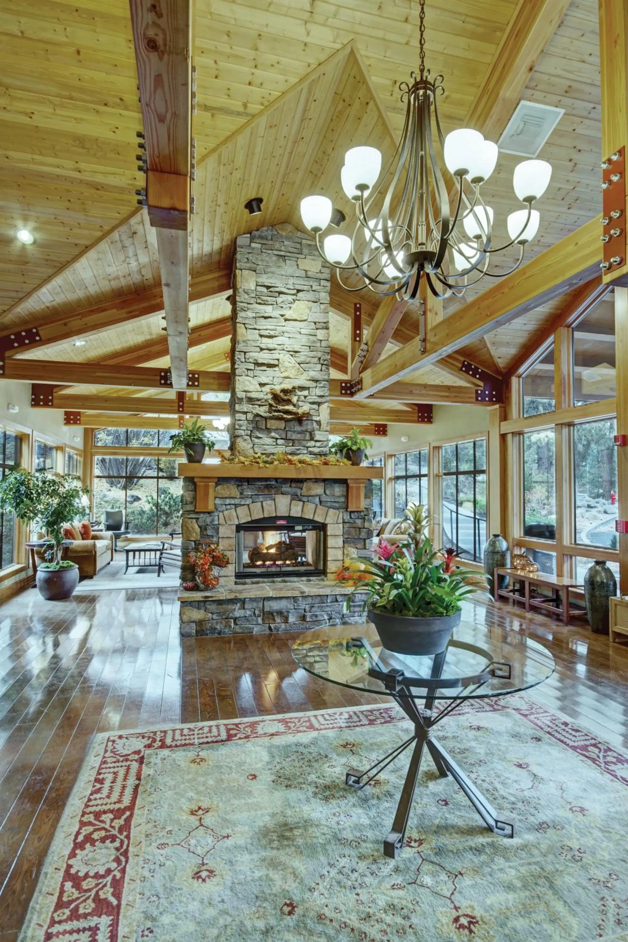 Lobby or reception in Seventh Mountain Resort