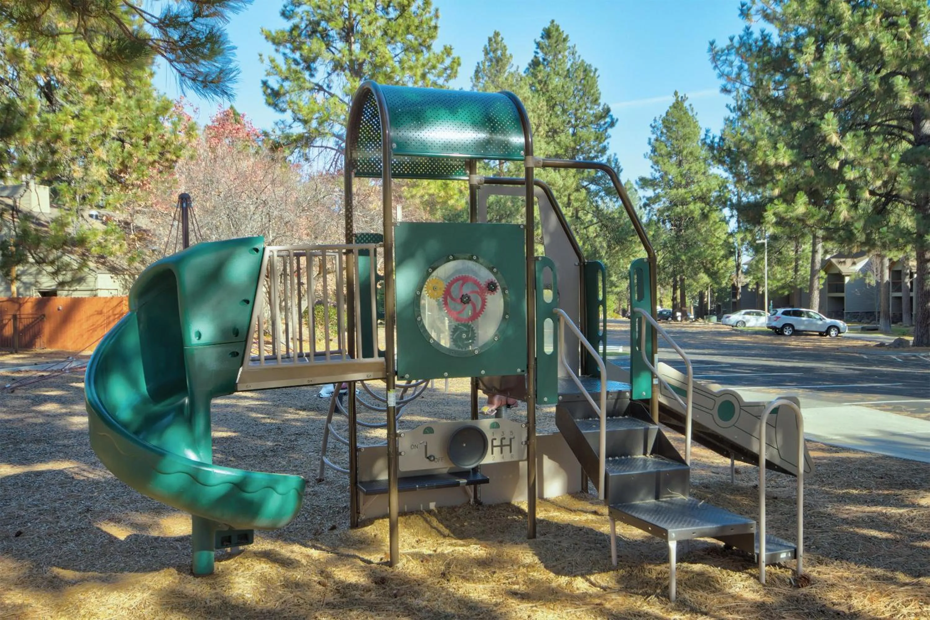 Children play ground in Seventh Mountain Resort