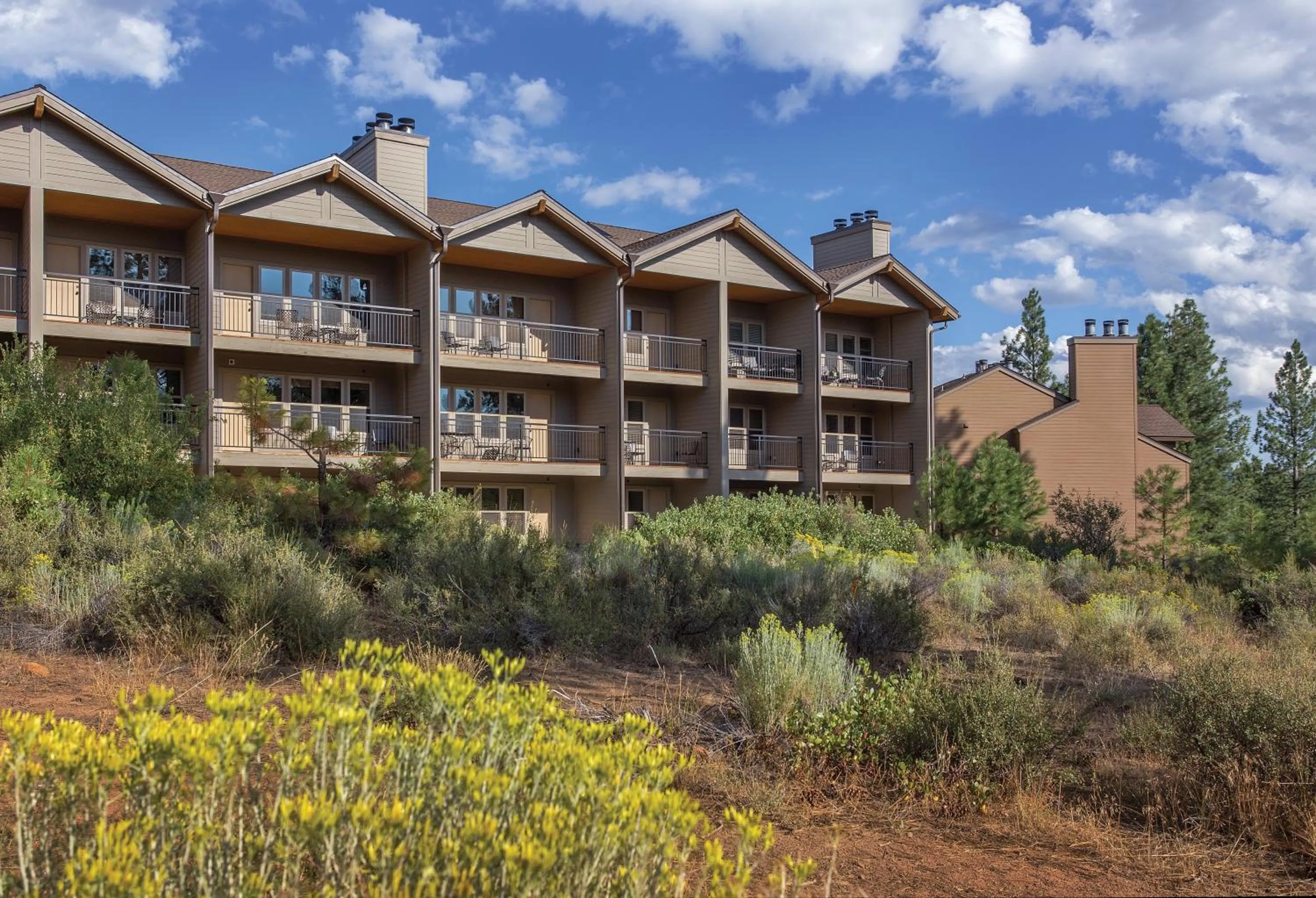 Property building in Seventh Mountain Resort