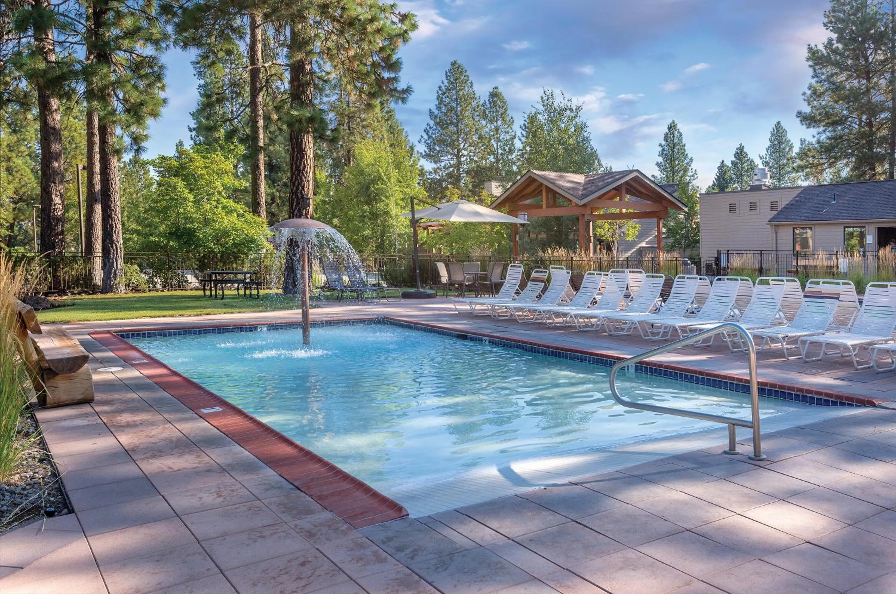 Swimming pool in Seventh Mountain Resort