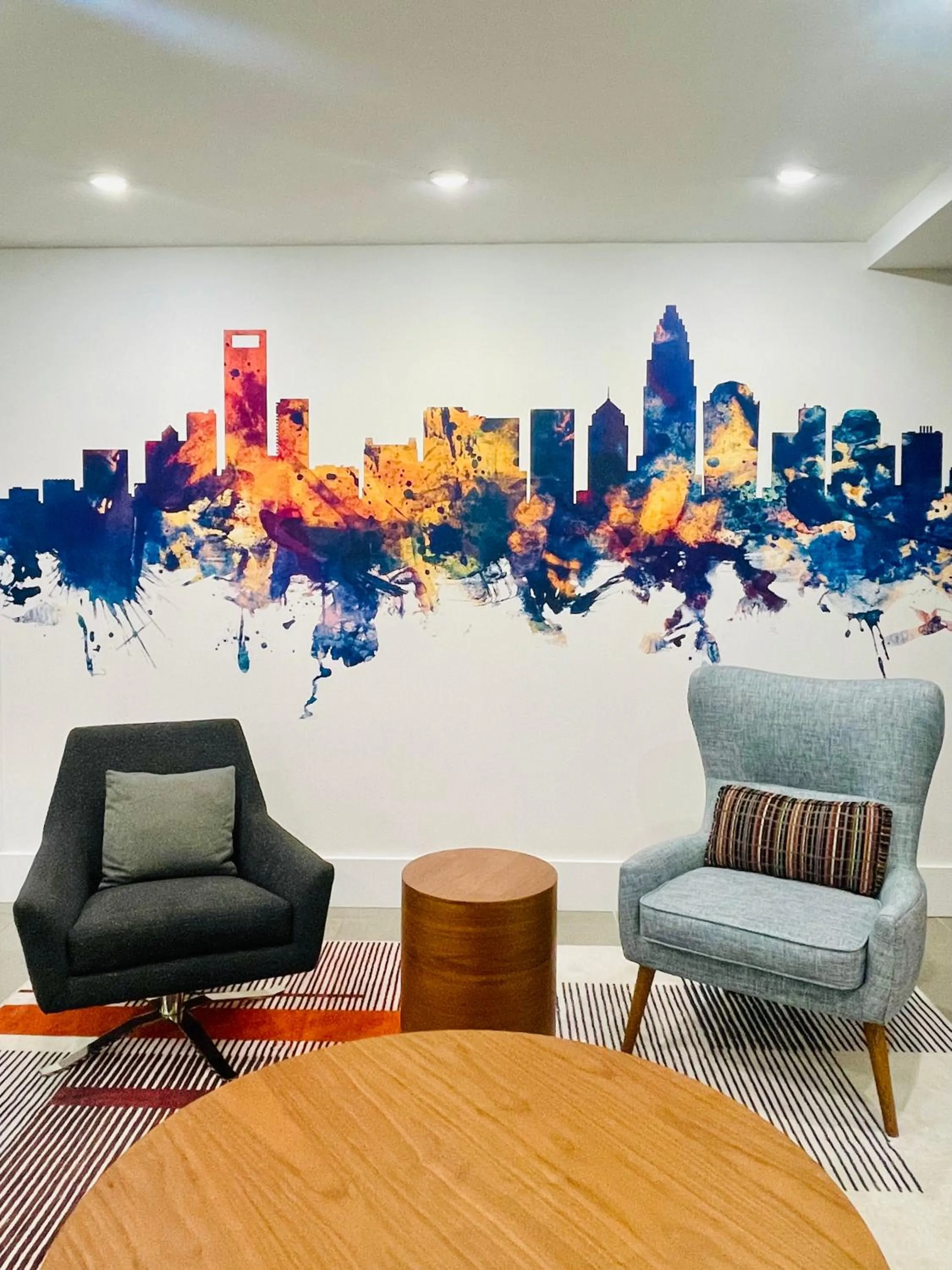 Seating area in Wingate by Wyndham Matthews - Charlotte