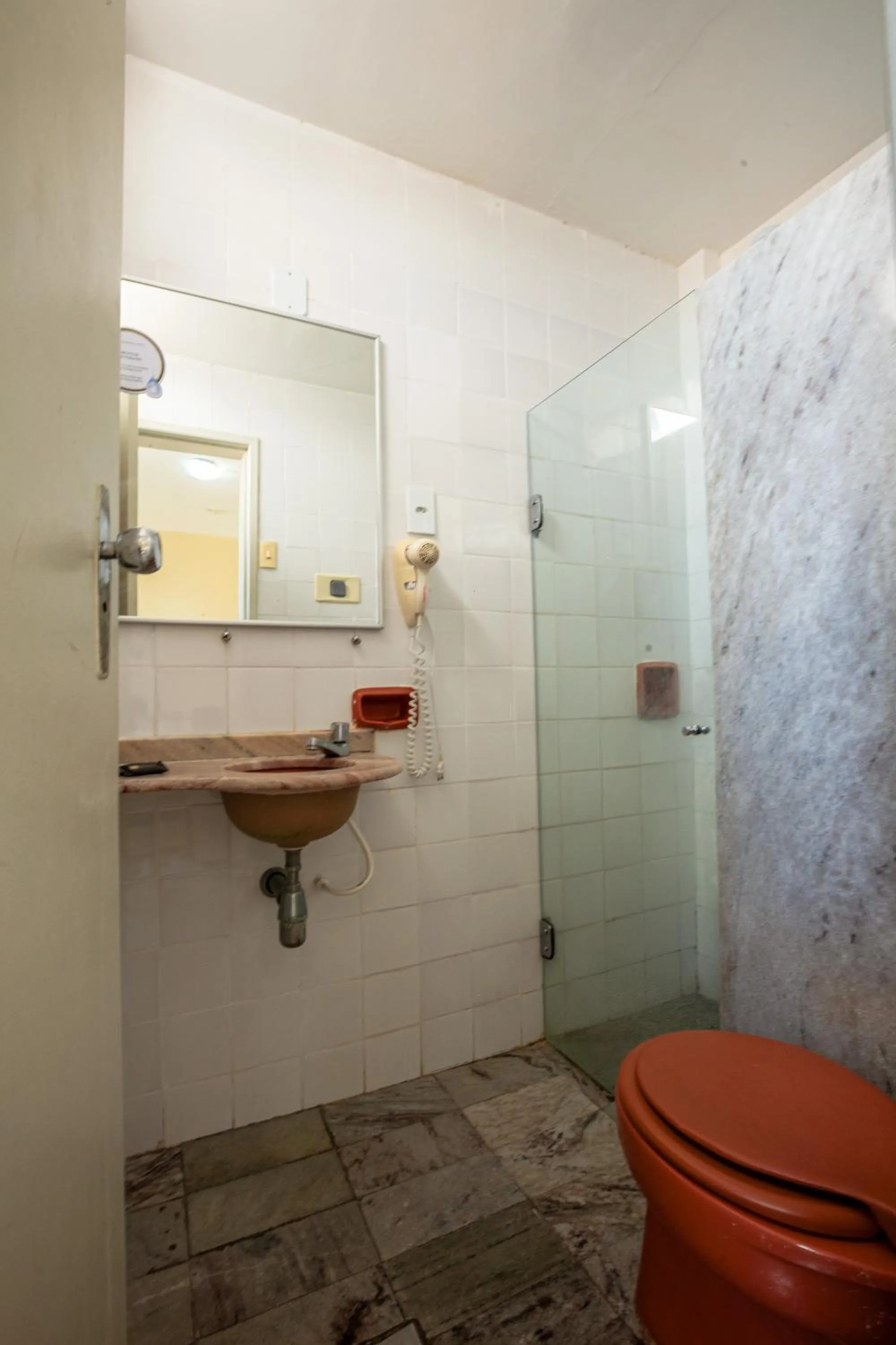 Bathroom in Rede Andrade Jangadeiro