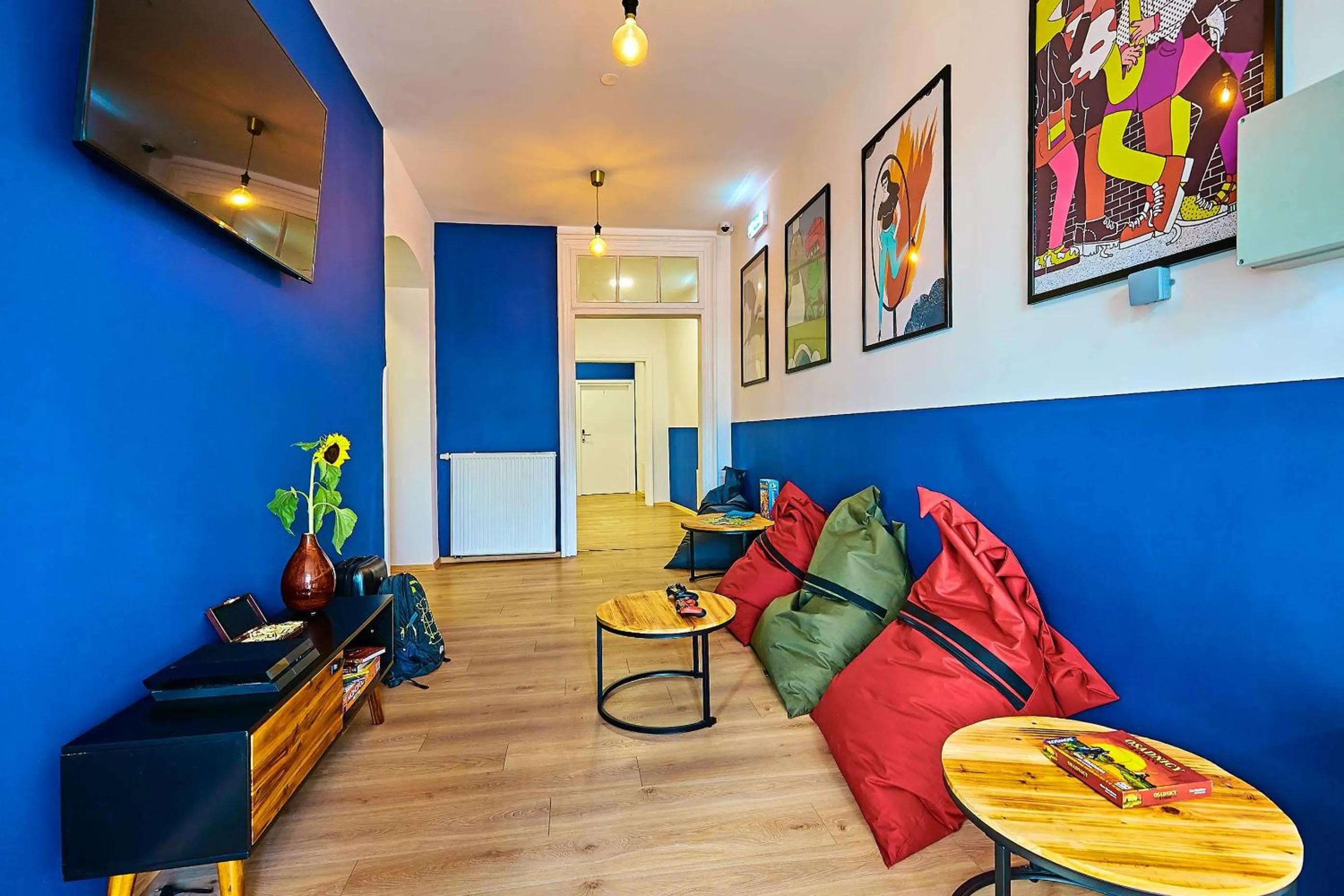 Communal lounge/ TV room in Draggo House Rooms - Old Town