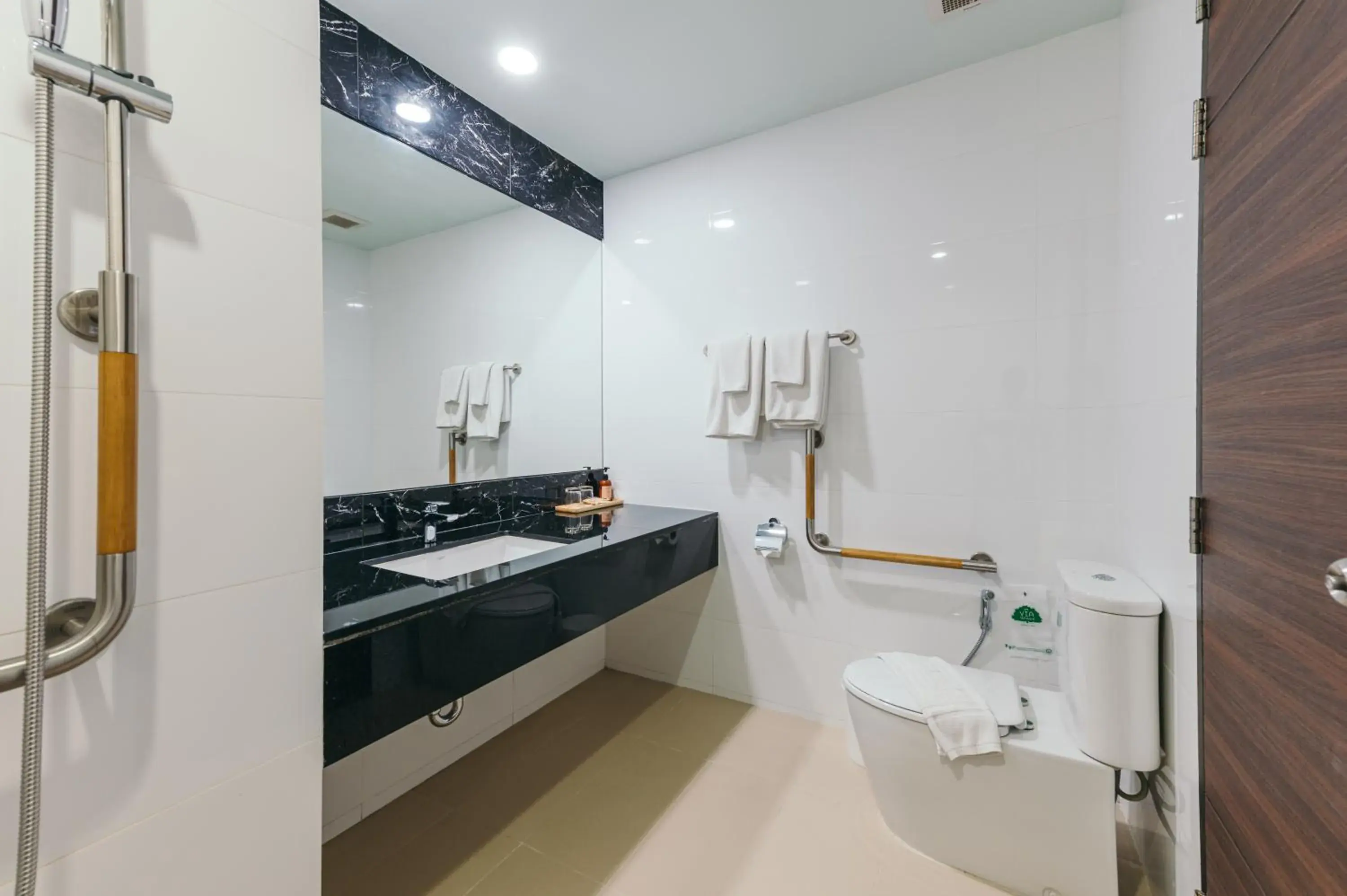 Elderly And Wheelchair Accessible Twin Bed Room in Civilize Hotel Elderly And Wheelchair Accessible Twin Bed Room in Civilize Hotel